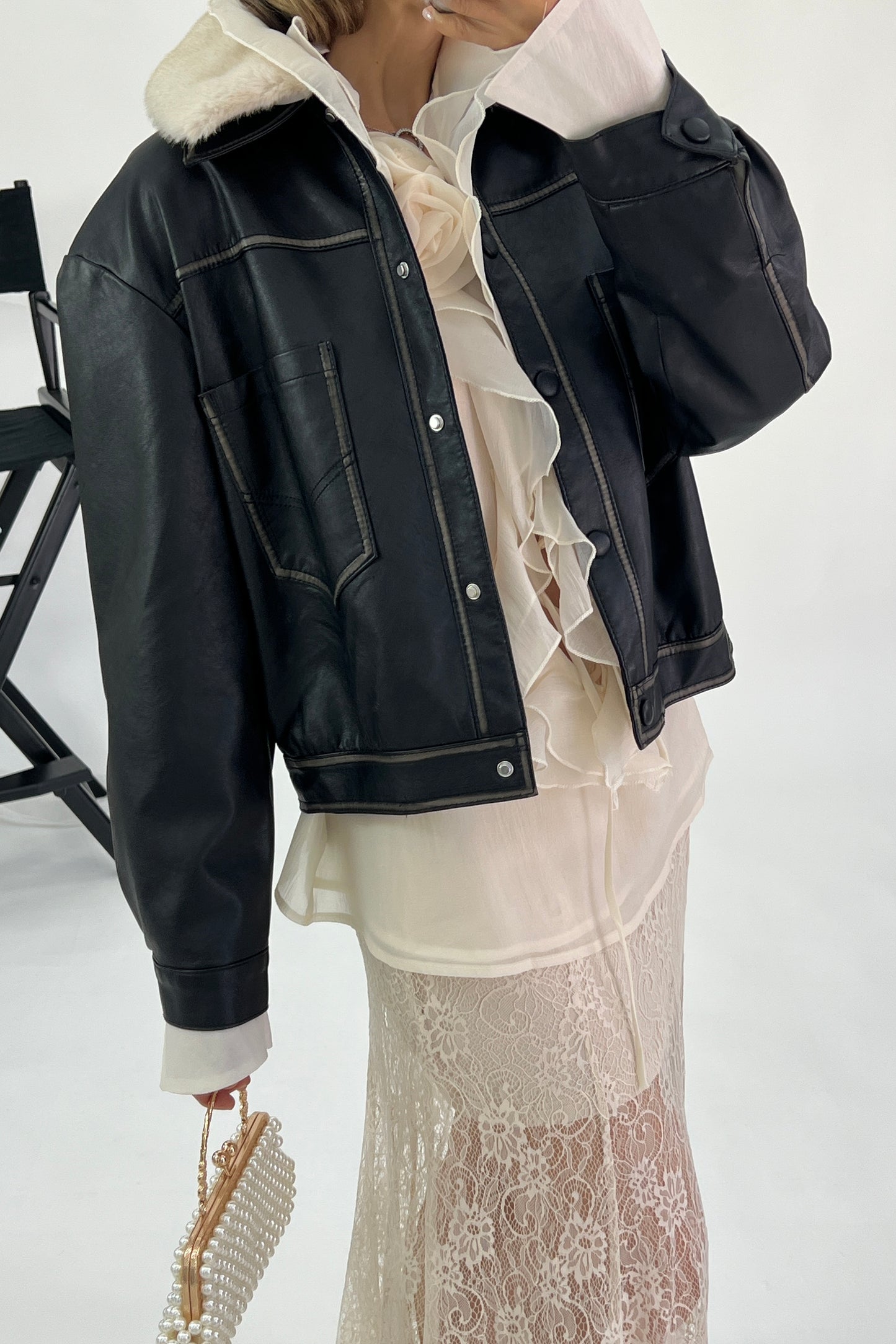 VINTAGE EFFECT JACKET