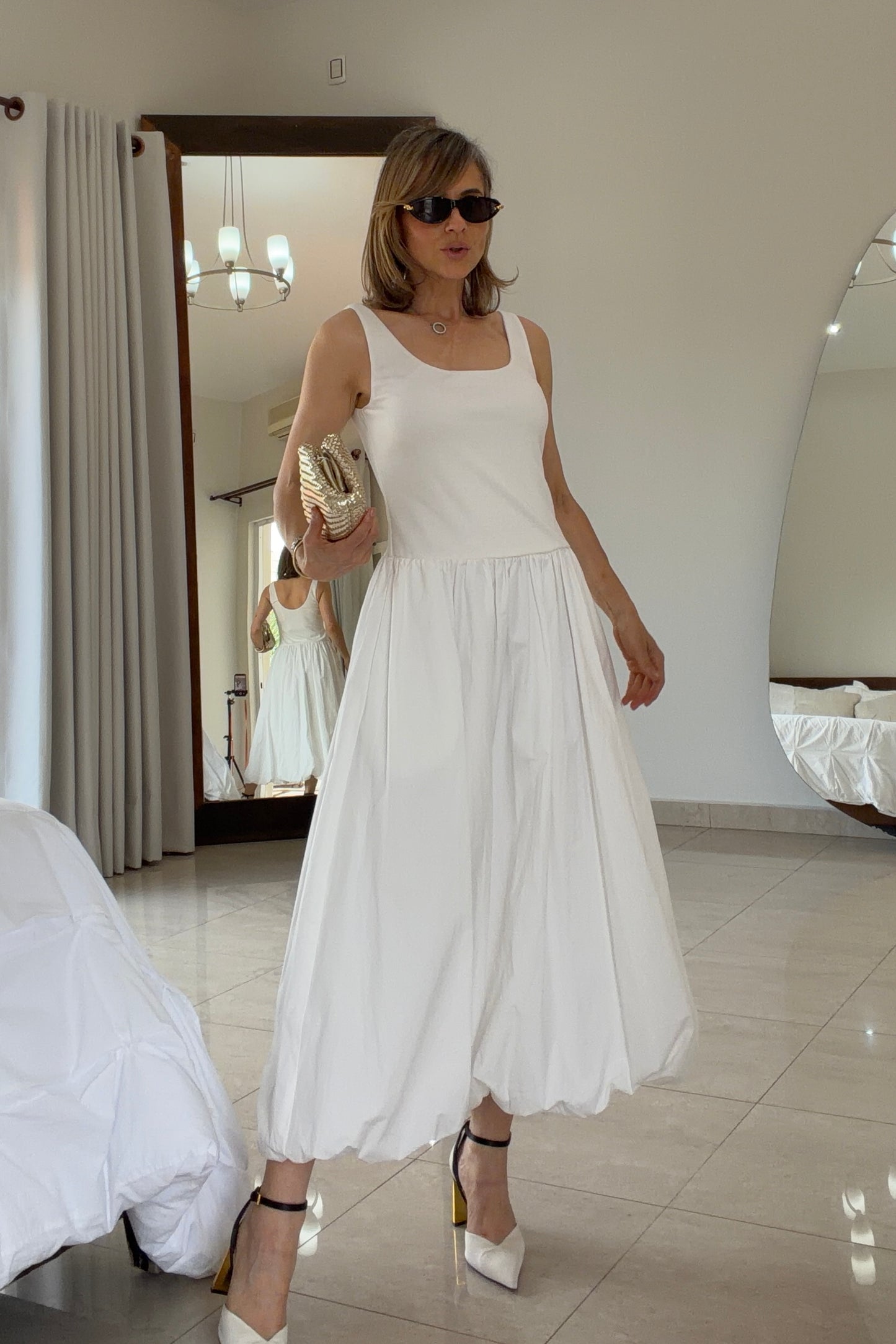 VESTIDO UNICOLOR