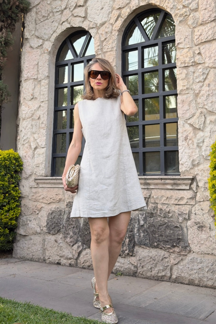VESTIDO LINO MINI