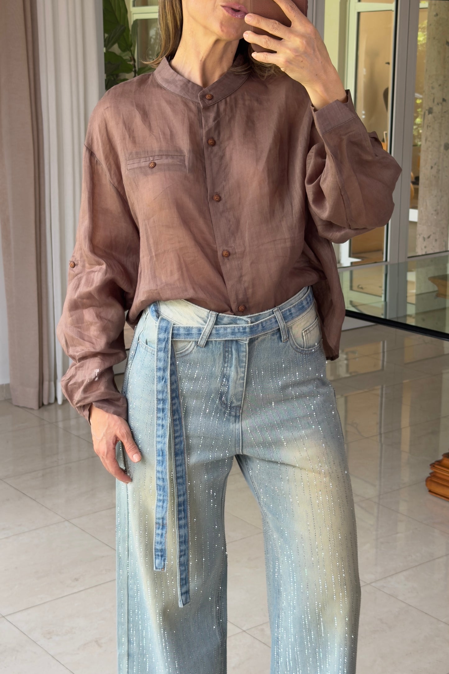 BLUSA TRASLUCIDA