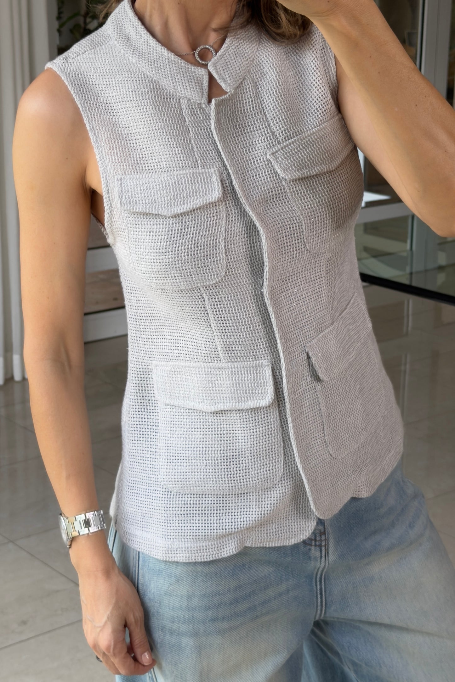 CHALECO TWEED