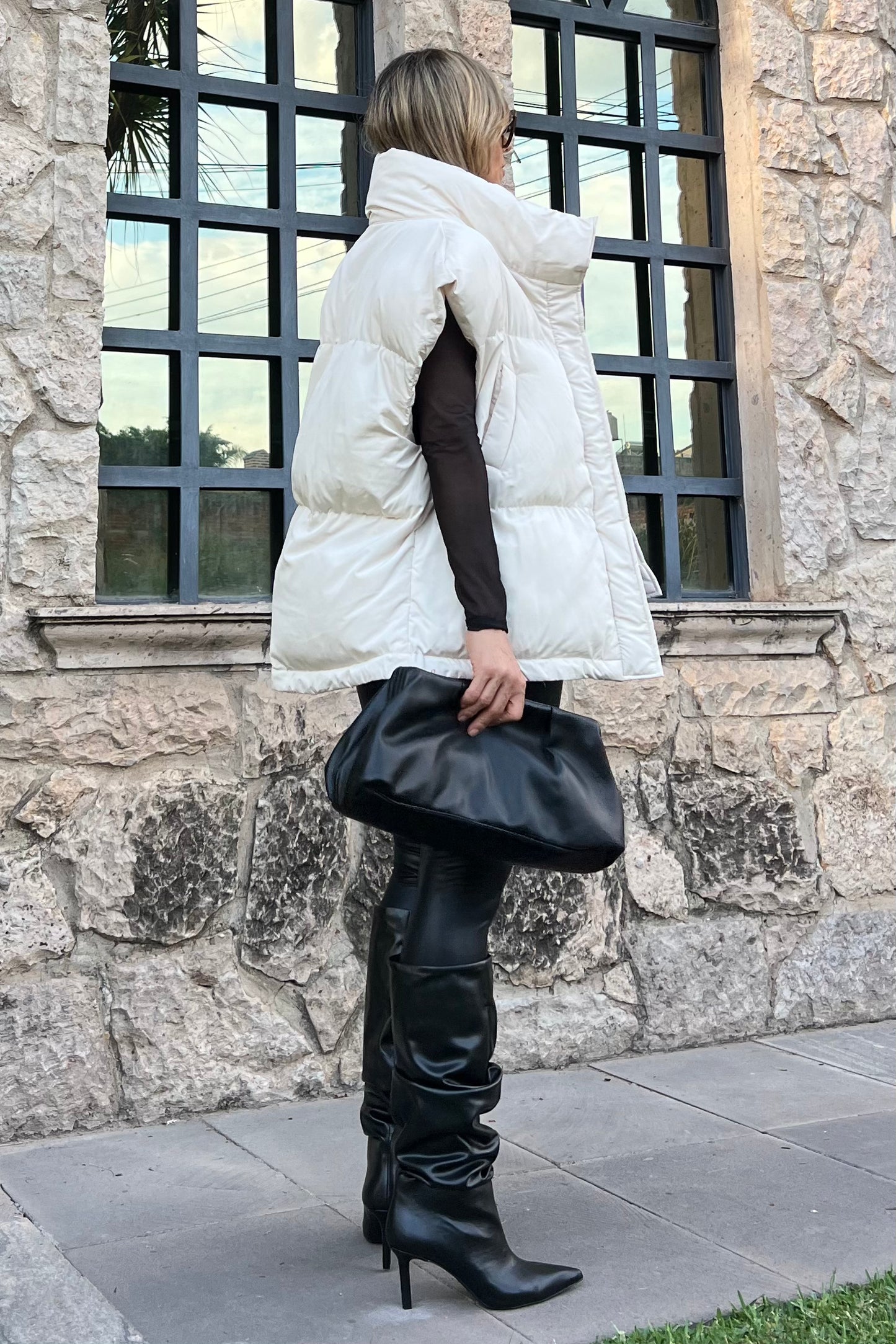 CHALECO PUFFER OVERSIZE