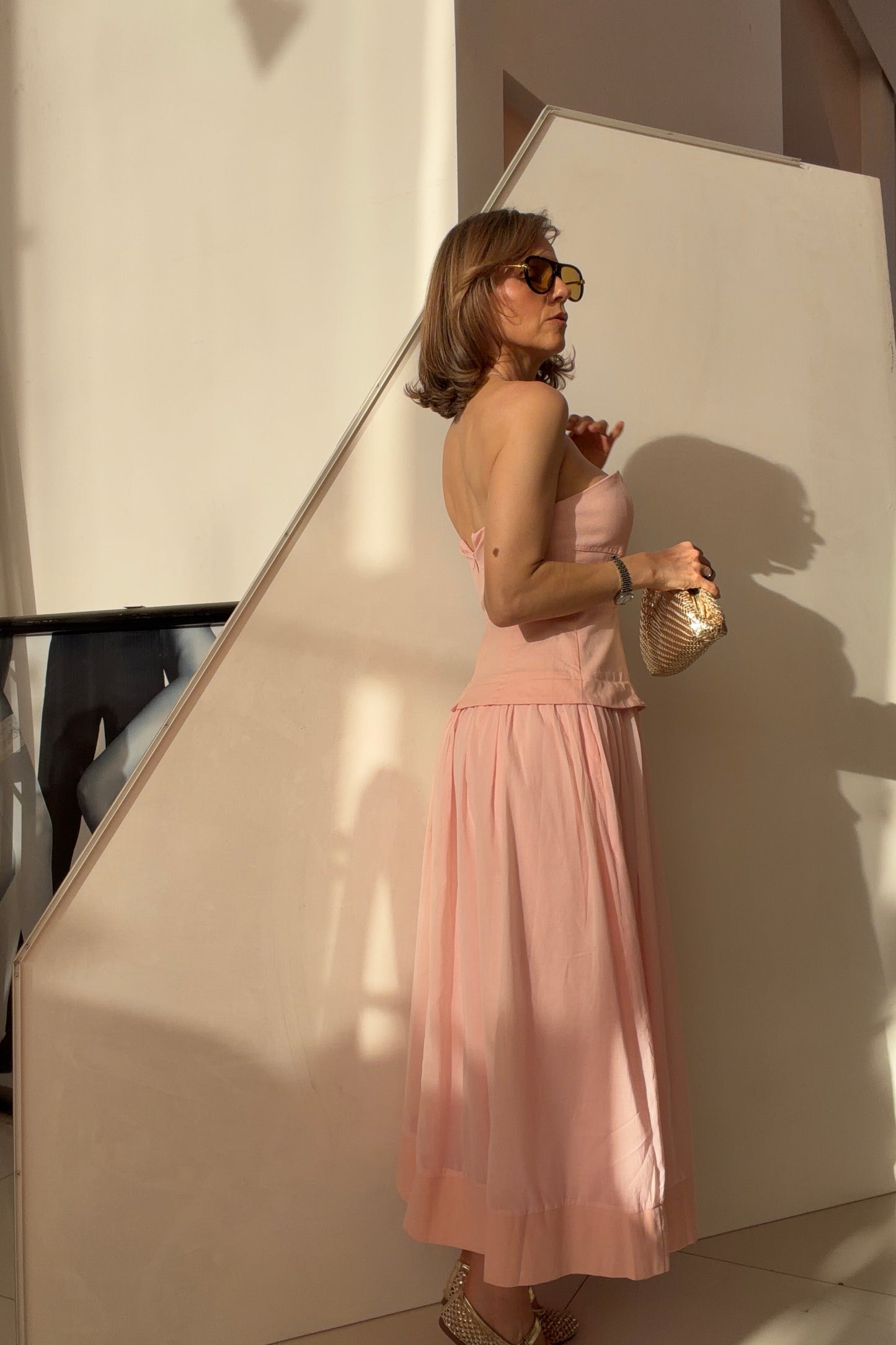 VESTIDO STRAPLESS