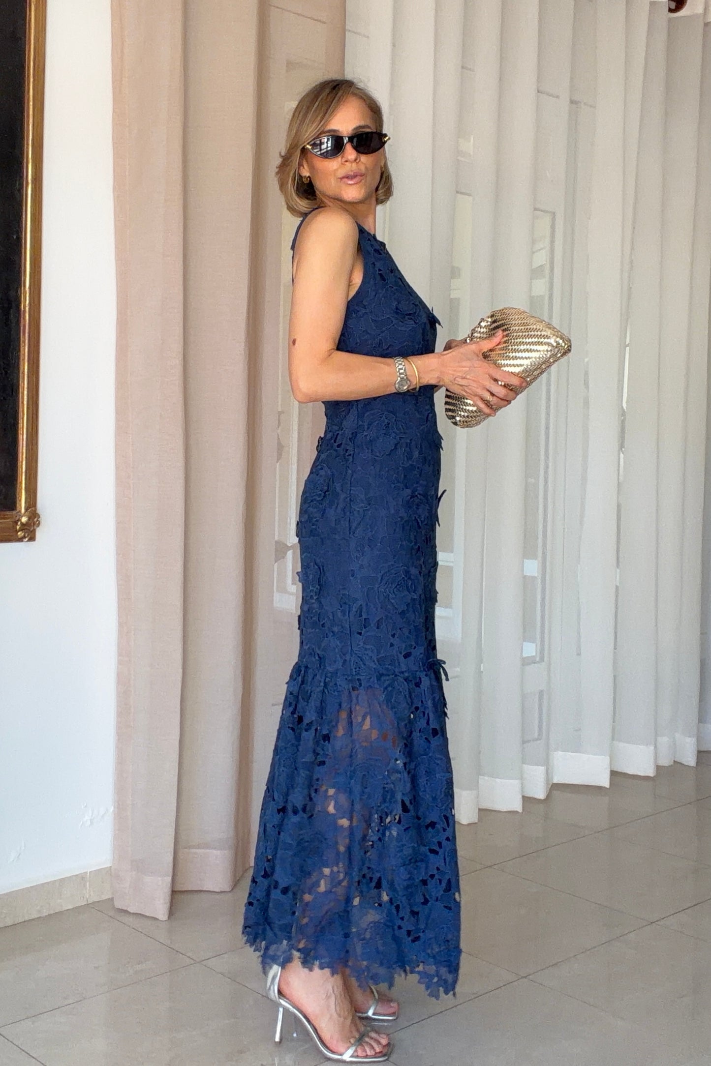 VESTIDO CROCHET MIDI