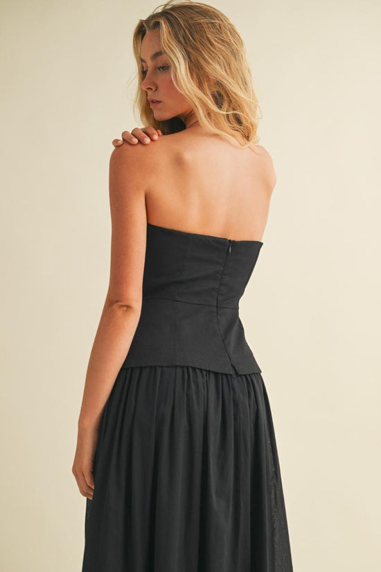 VESTIDO STRAPLESS