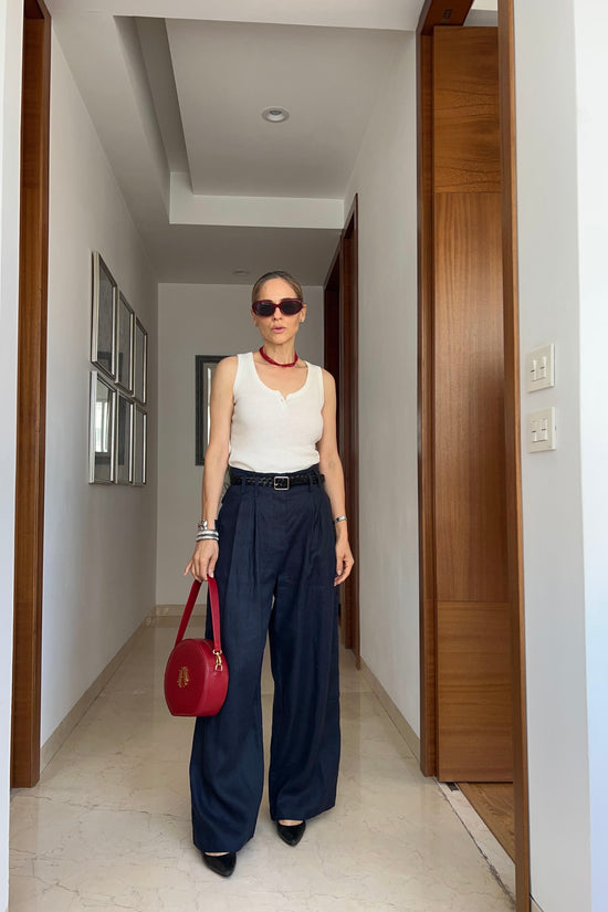 PANTALON CINTO TRENZADO