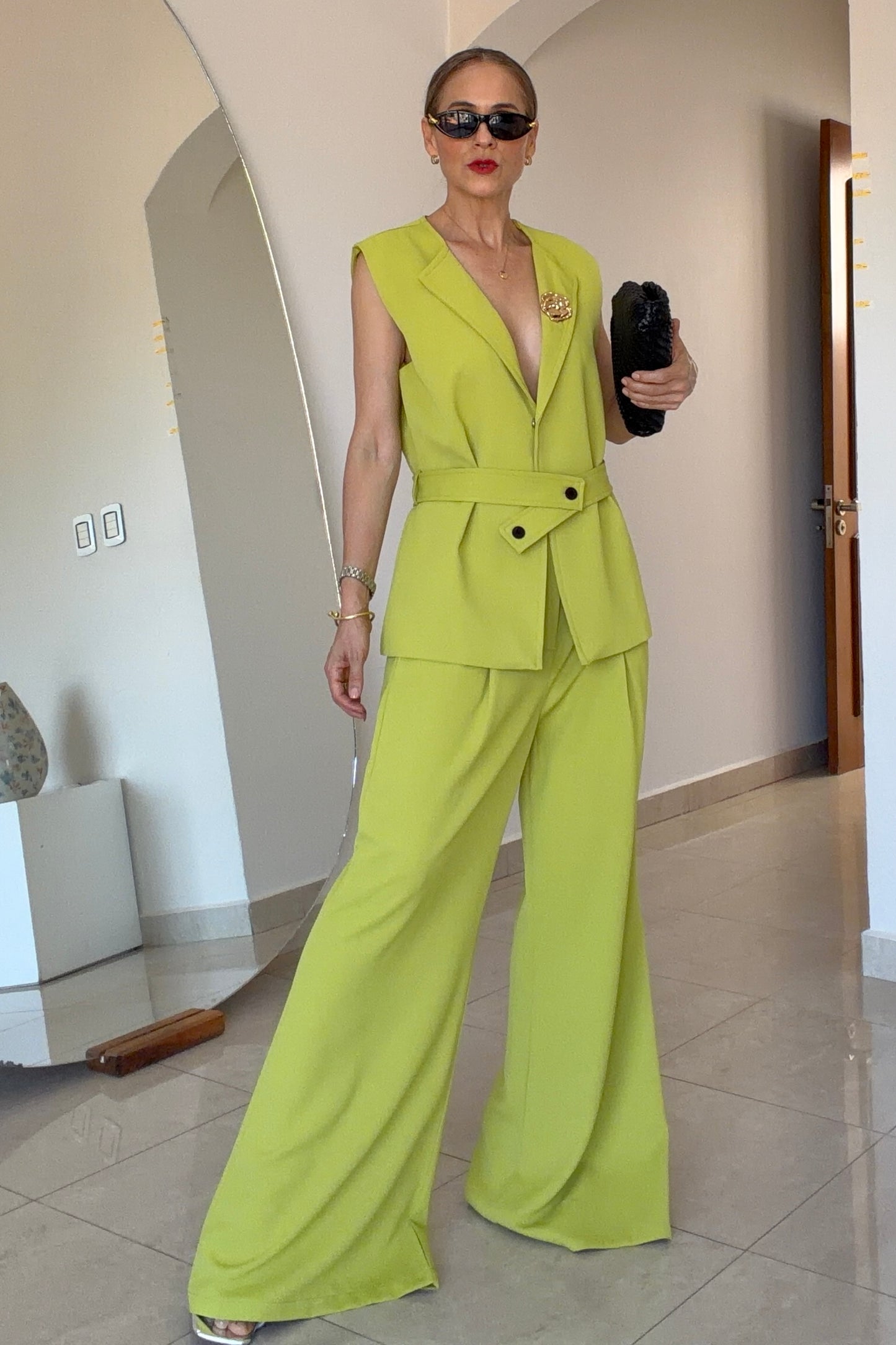 SET FLOR DORADA