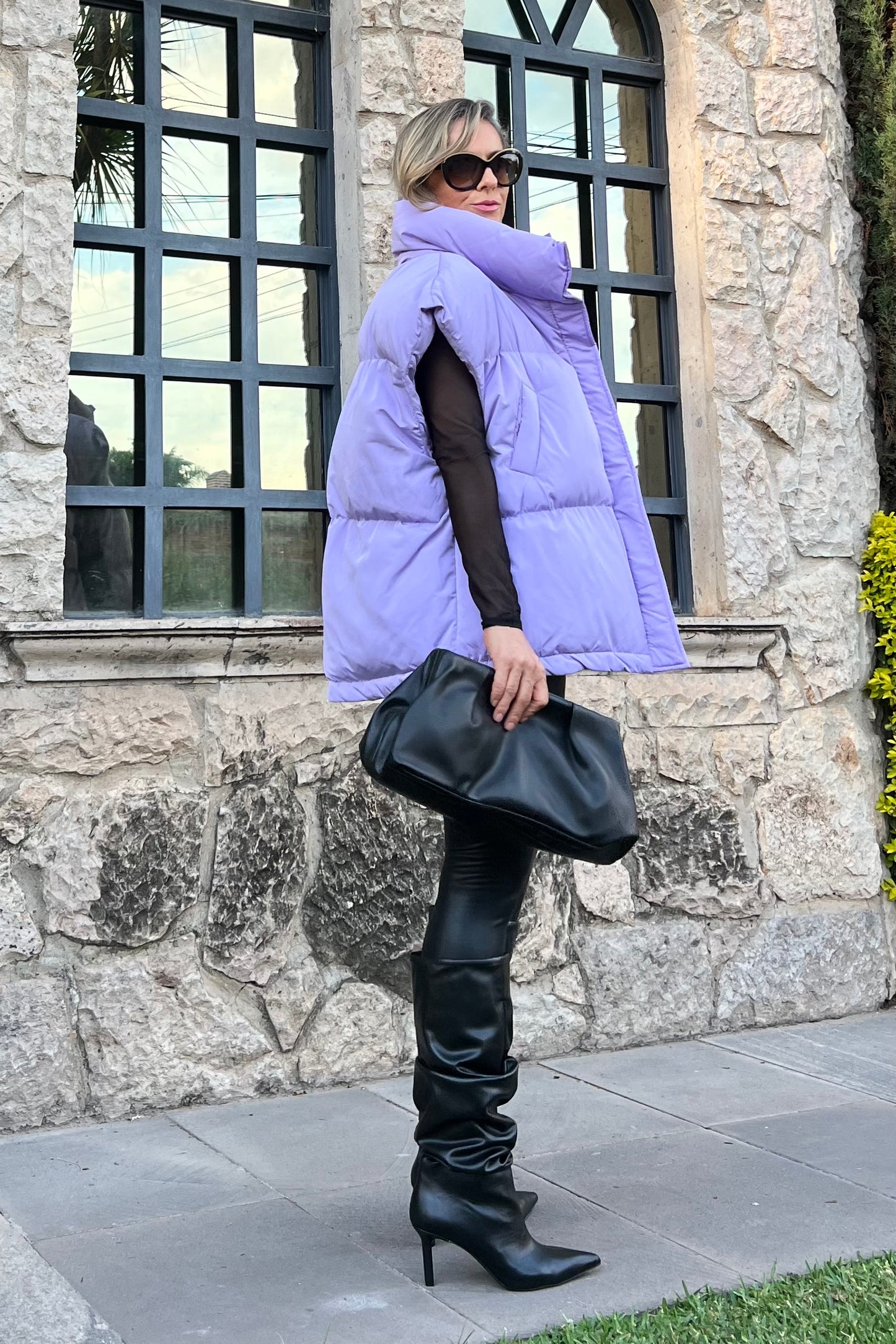 CHALECO PUFFER OVERSIZE