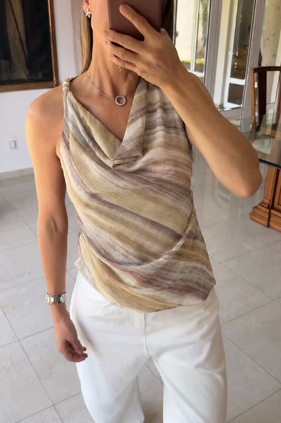 BLUSA ESTAMPADA