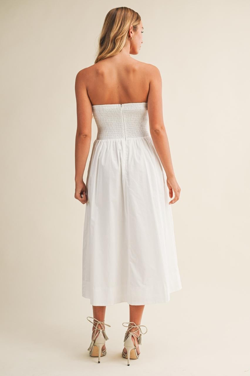 VESTIDO BUSTO PLISADO