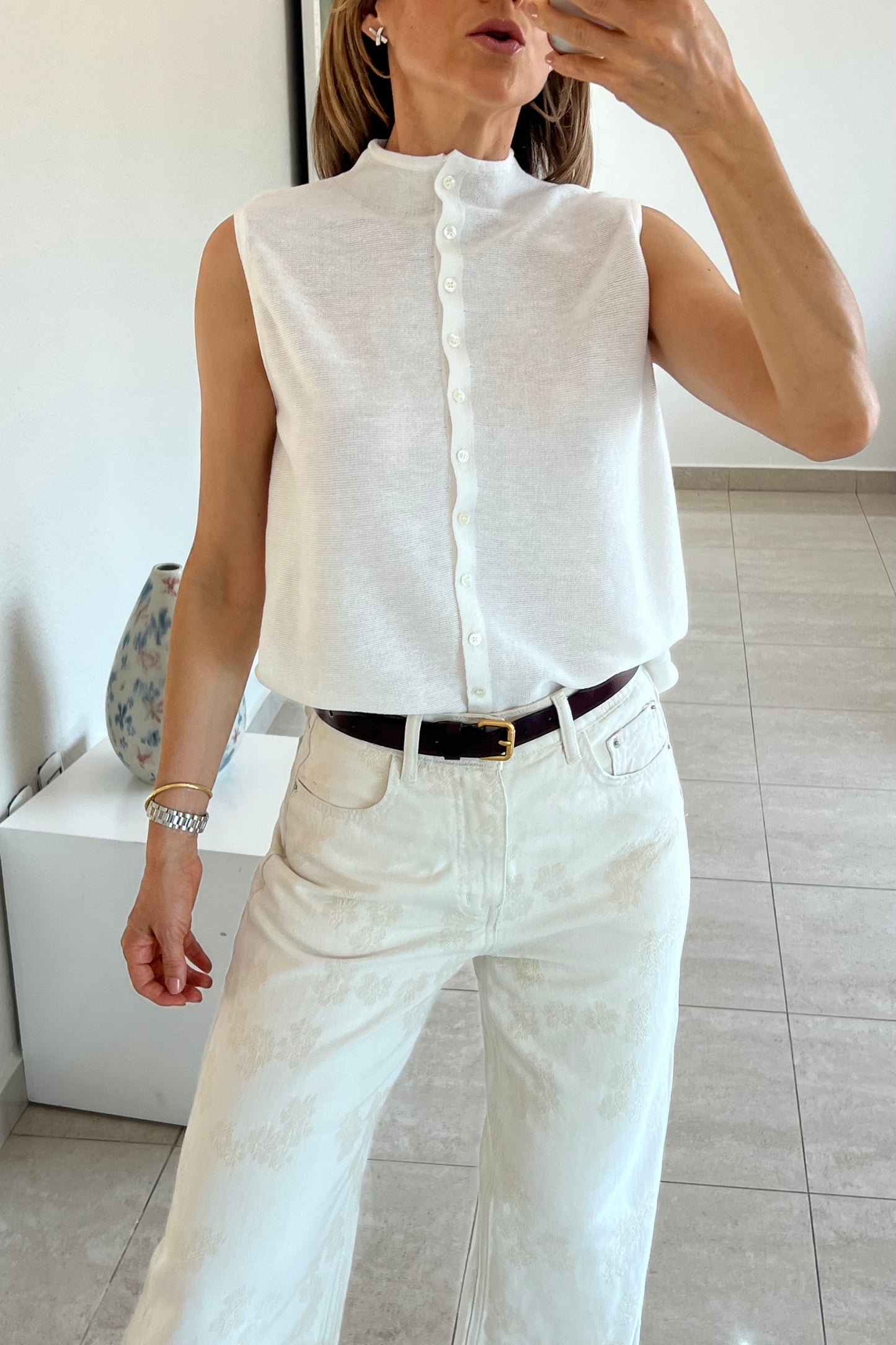 BLUSA BOTONES