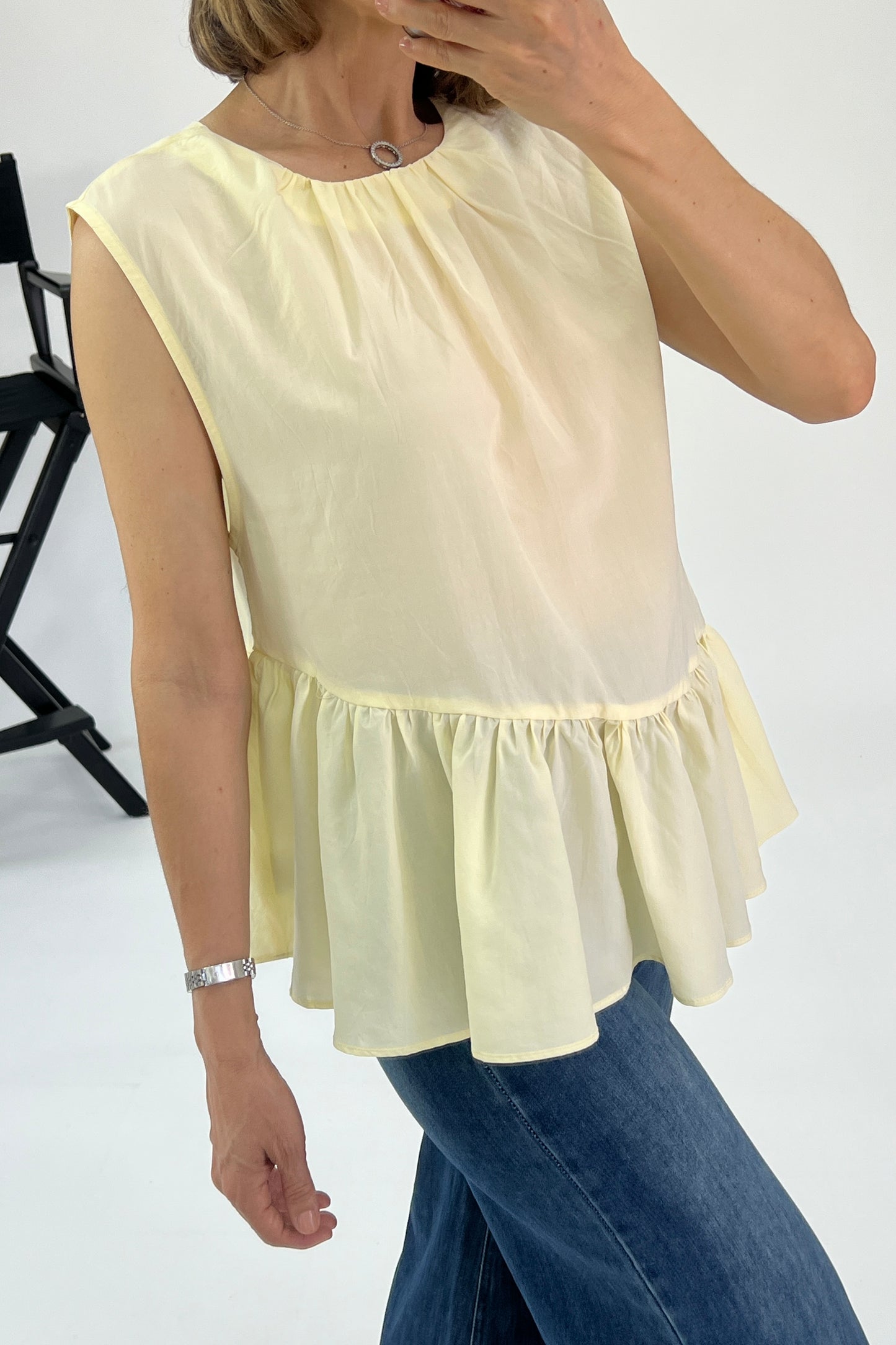 BLUSA BAJO IRREGULAR