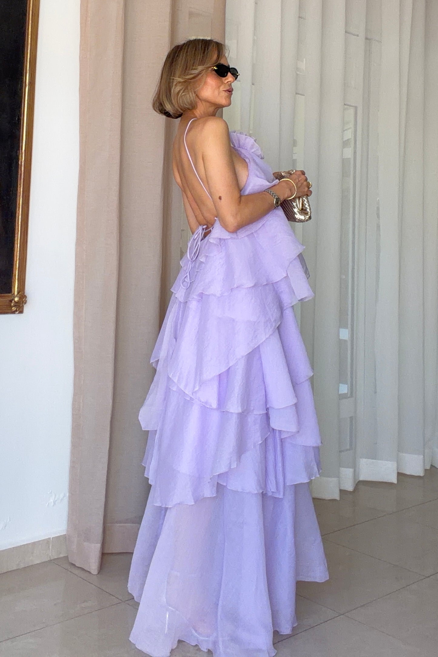 VESTIDO CAPAS IRREGULARES