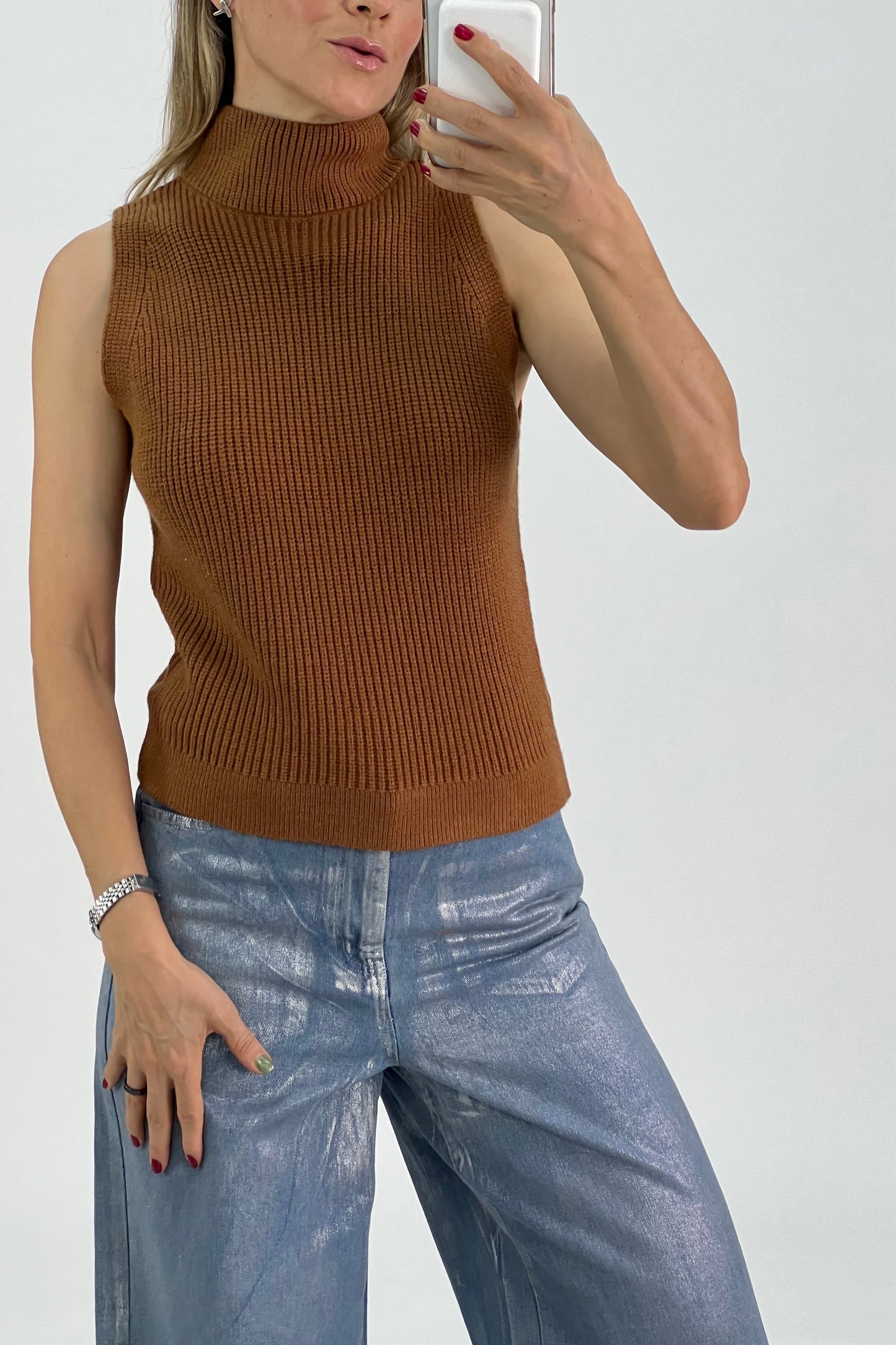 BLUSA CUELLO ALTO