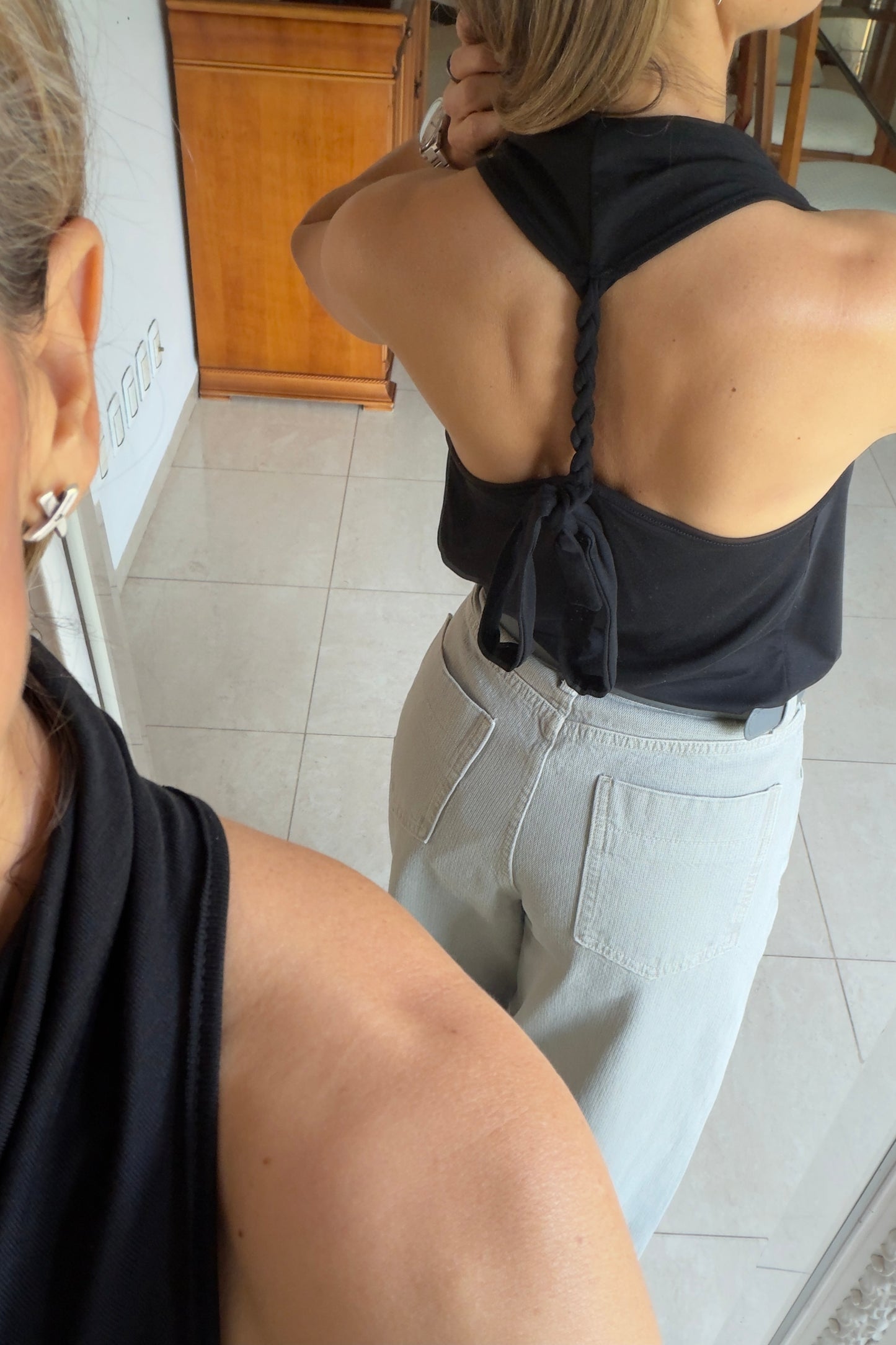 BLUSA TRENZA ESPALDA