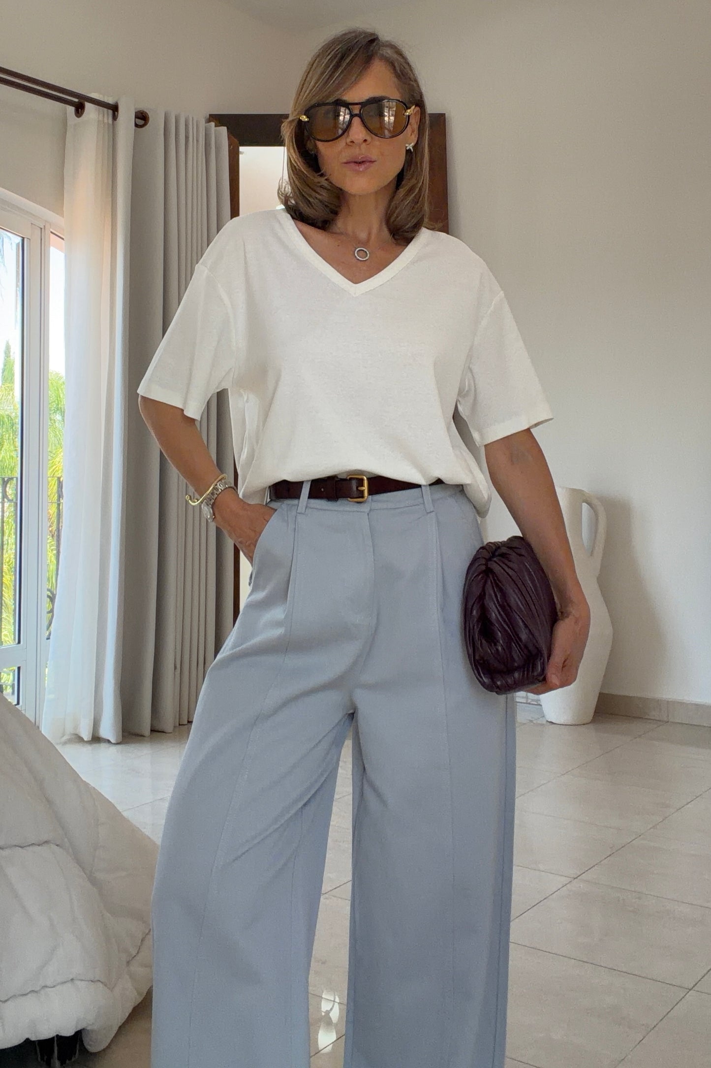 PLAYERA CUELLO V