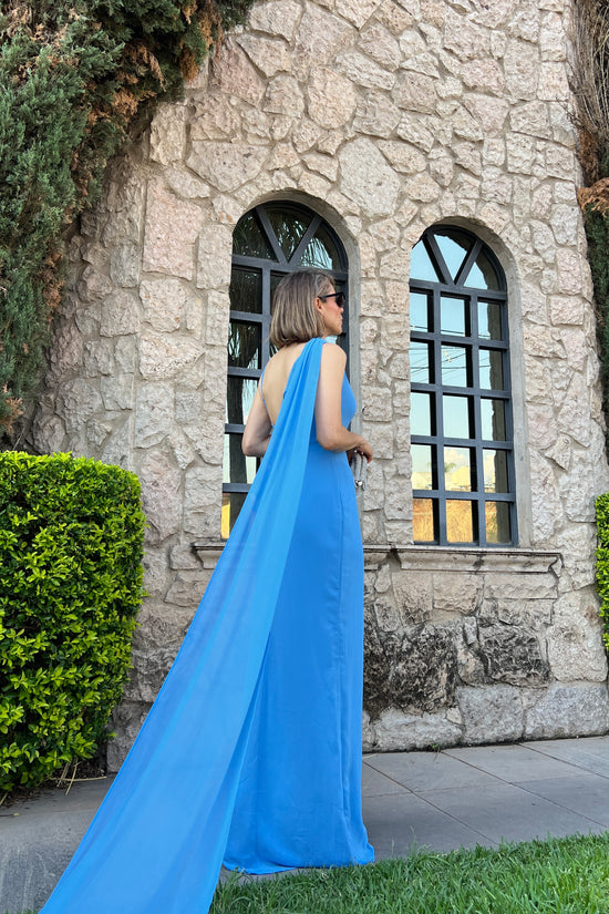 VESTIDO DETALLE HOMBRO