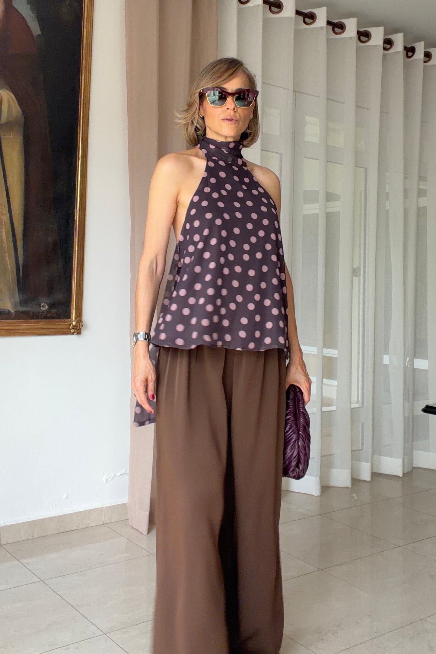 BLUSA POLKA DOTS