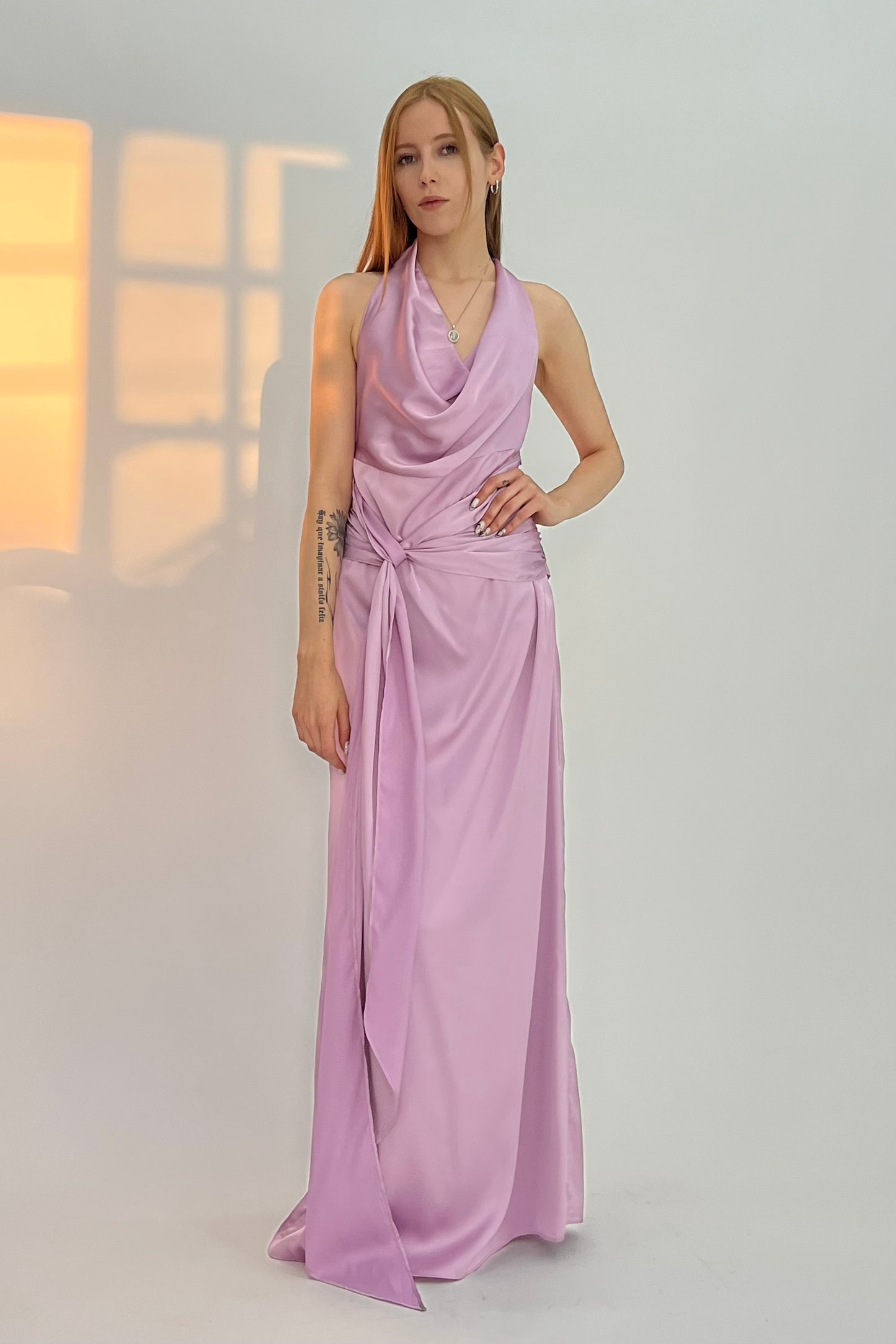VESTIDO SATIN