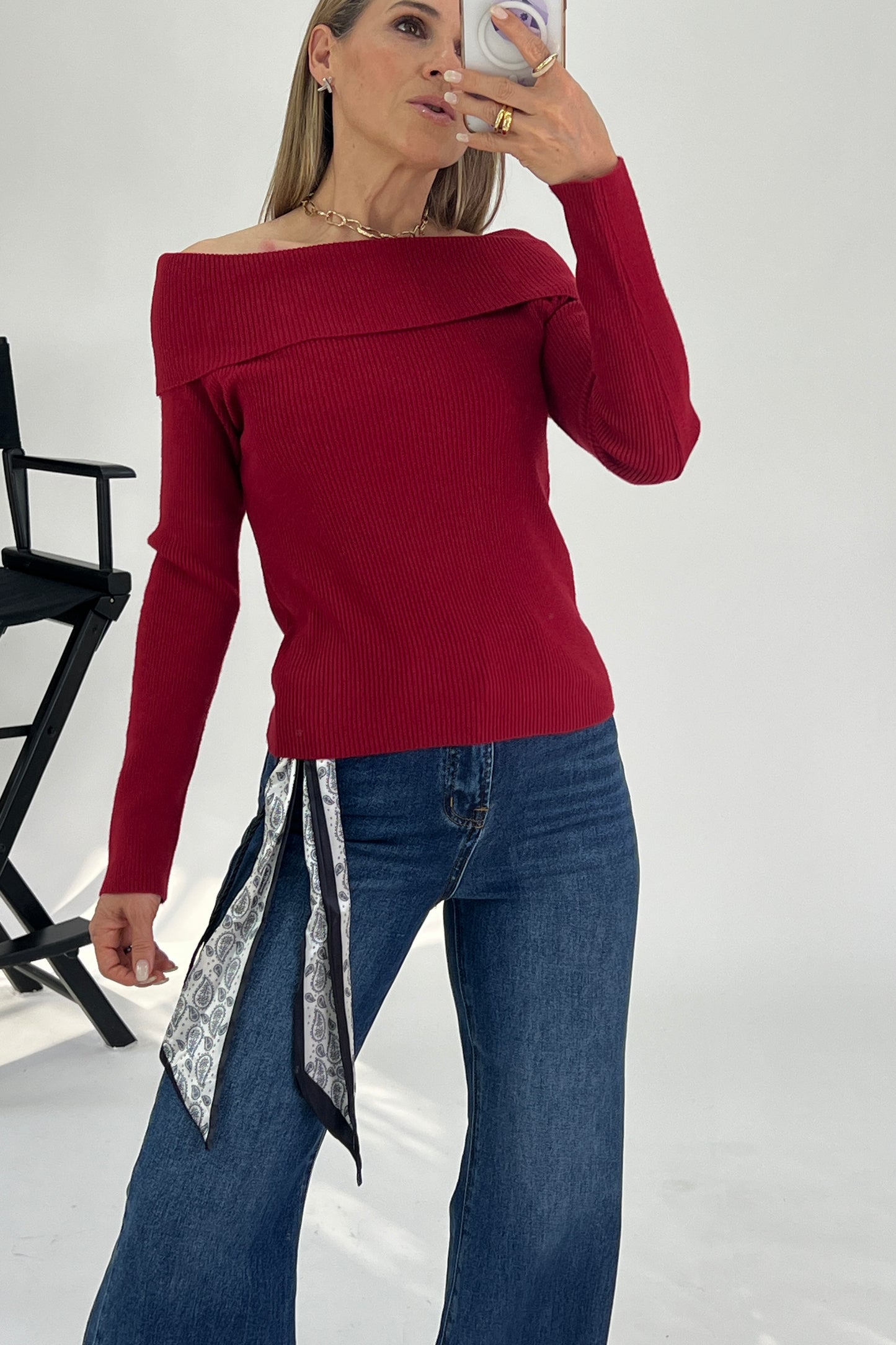 BLUSA HOMBROS DESCUBIERTOS