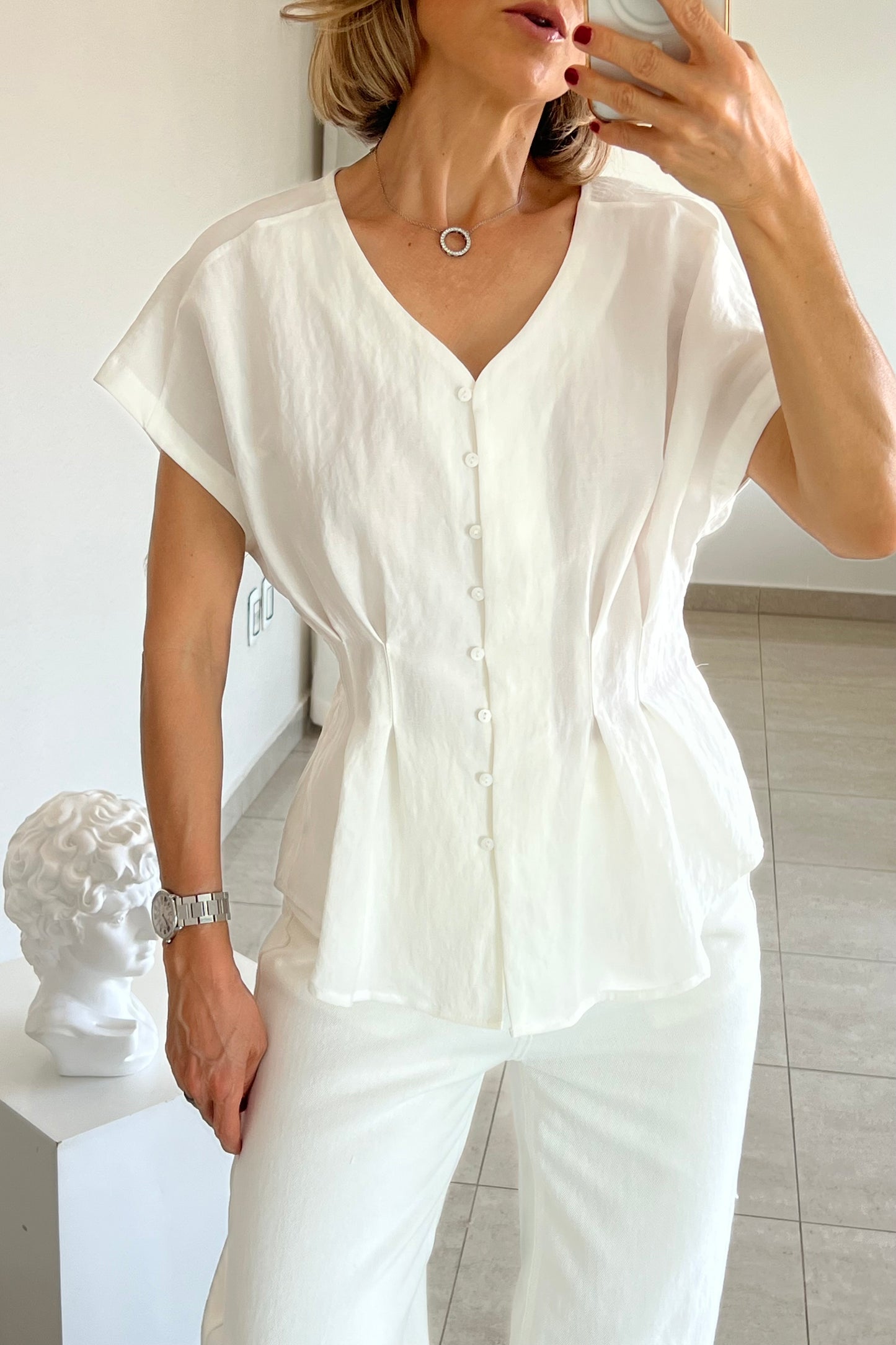 BLUSA ESCOTE V