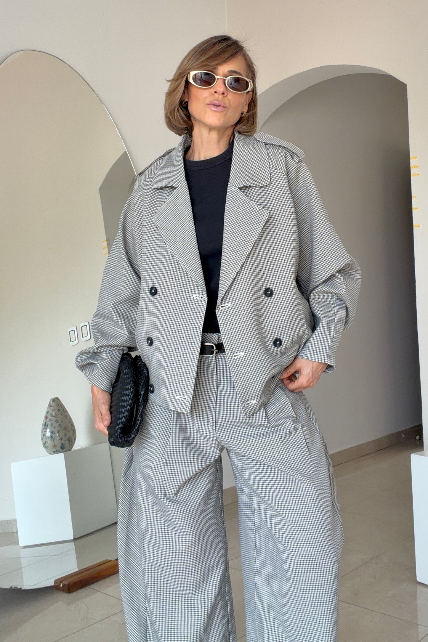 CHAQUETA CUADROS