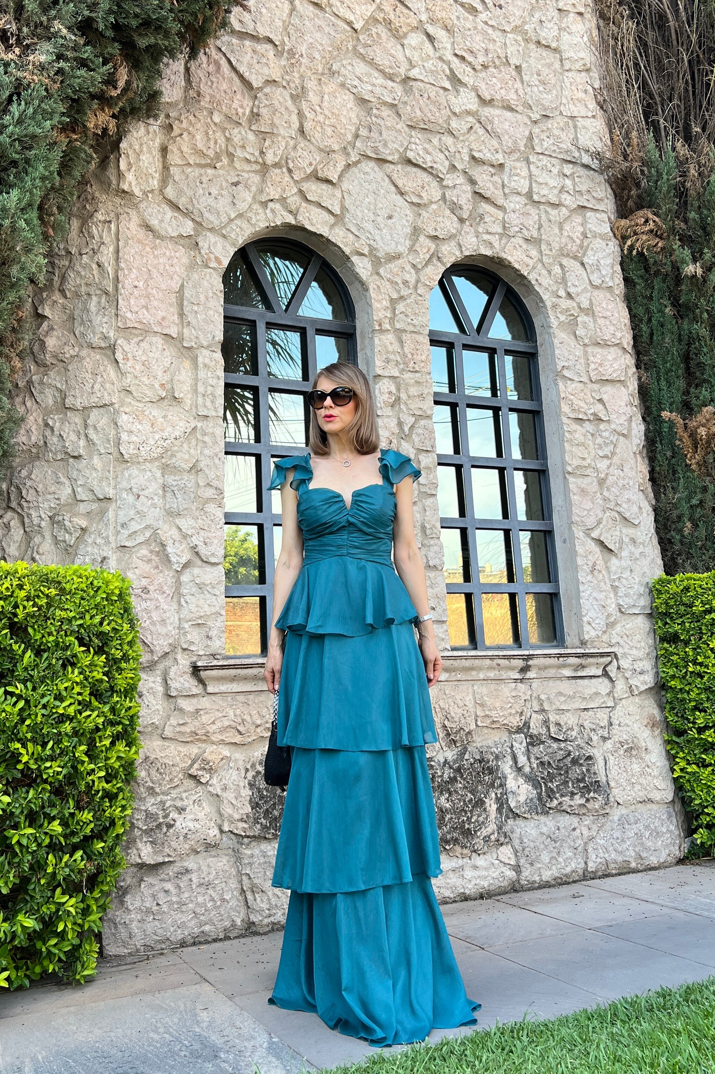 VESTIDO CAPAS & CORSET