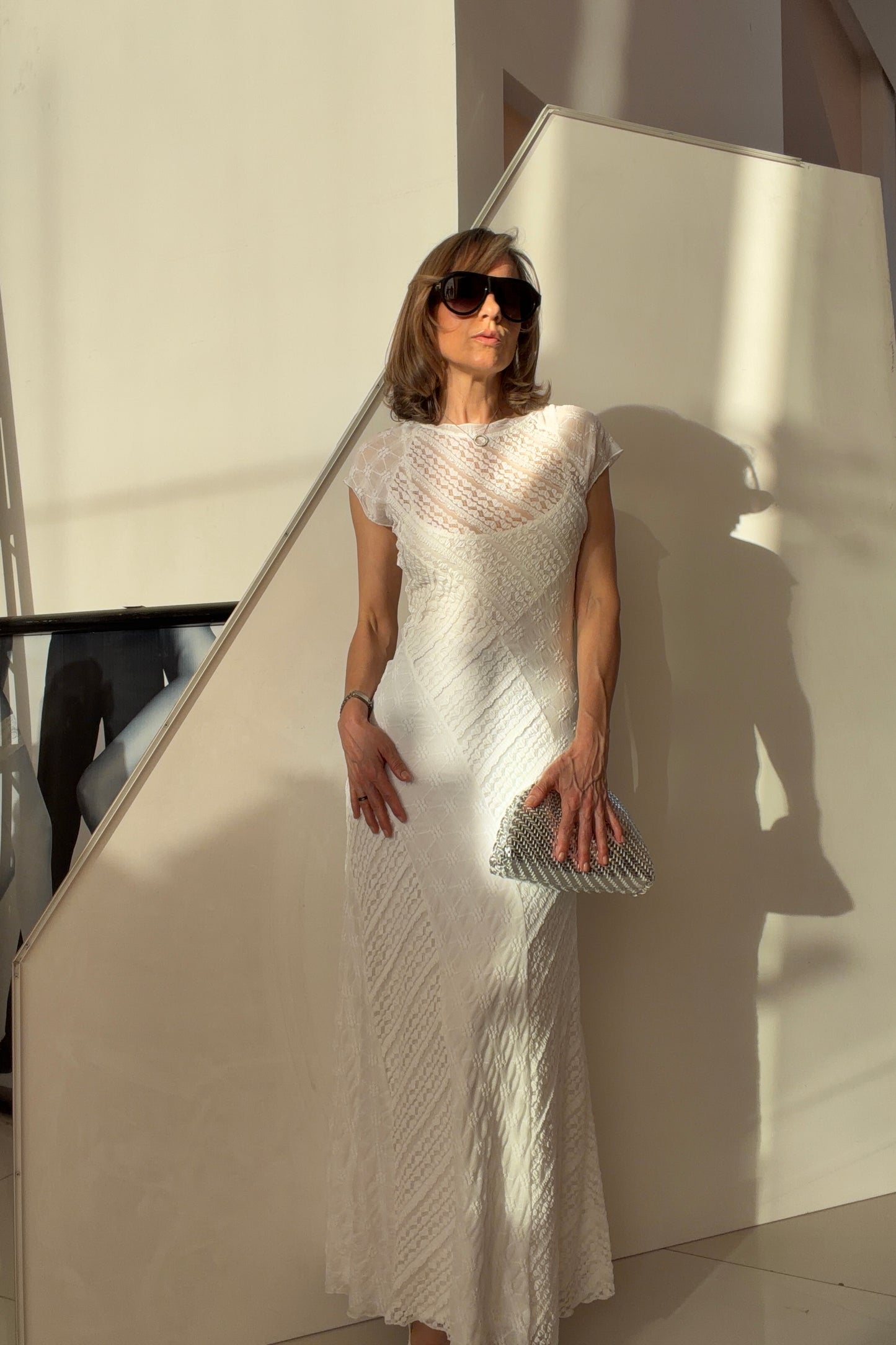 VESTIDO TEXTURA EN TELA