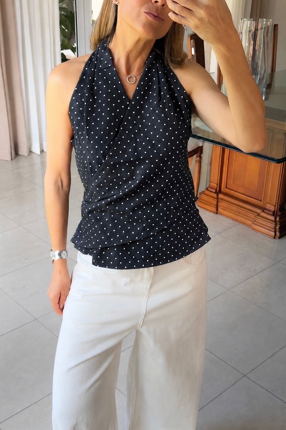 BLUSA PUNTOS