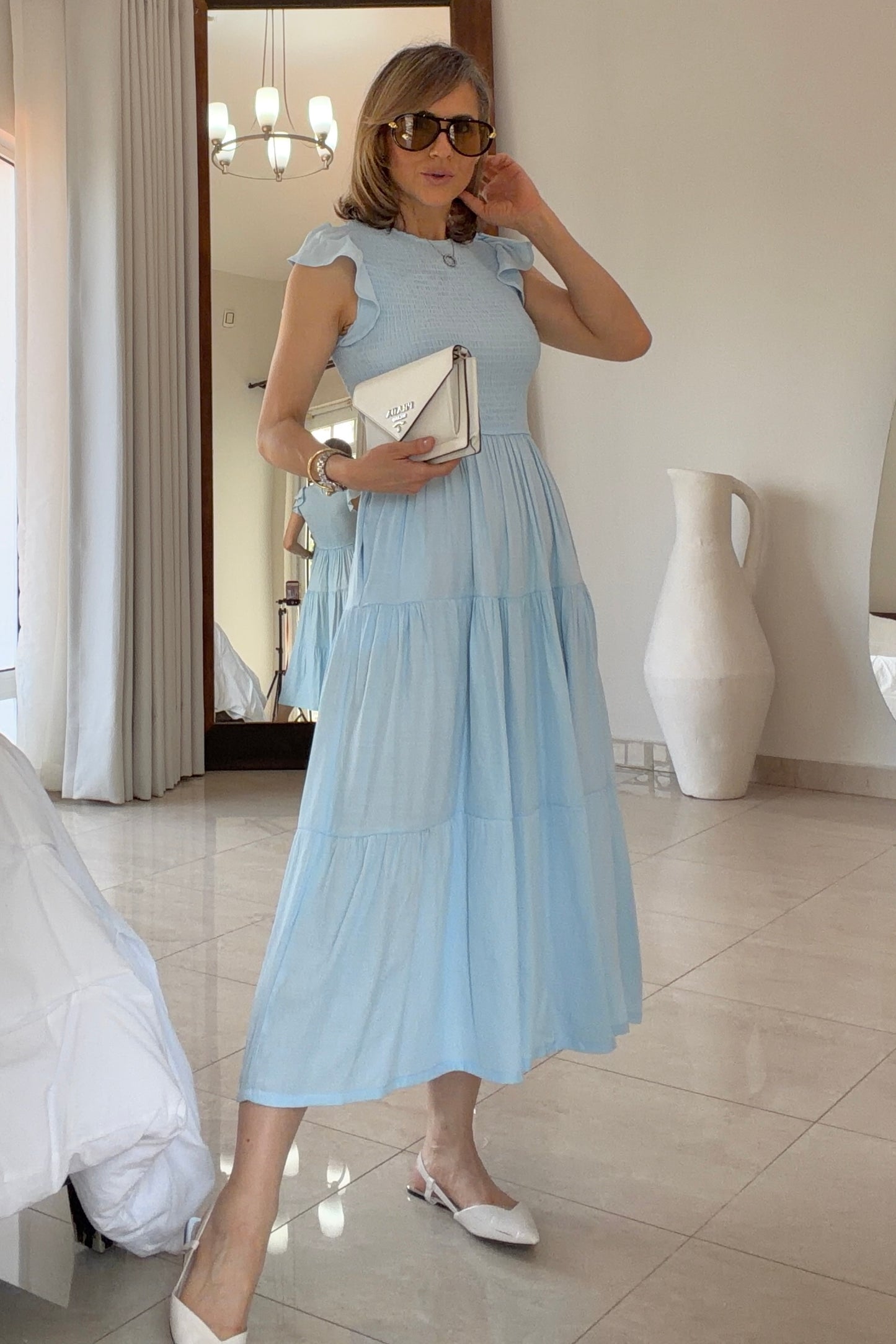 VESTIDO BUSTO FRUNCIDO