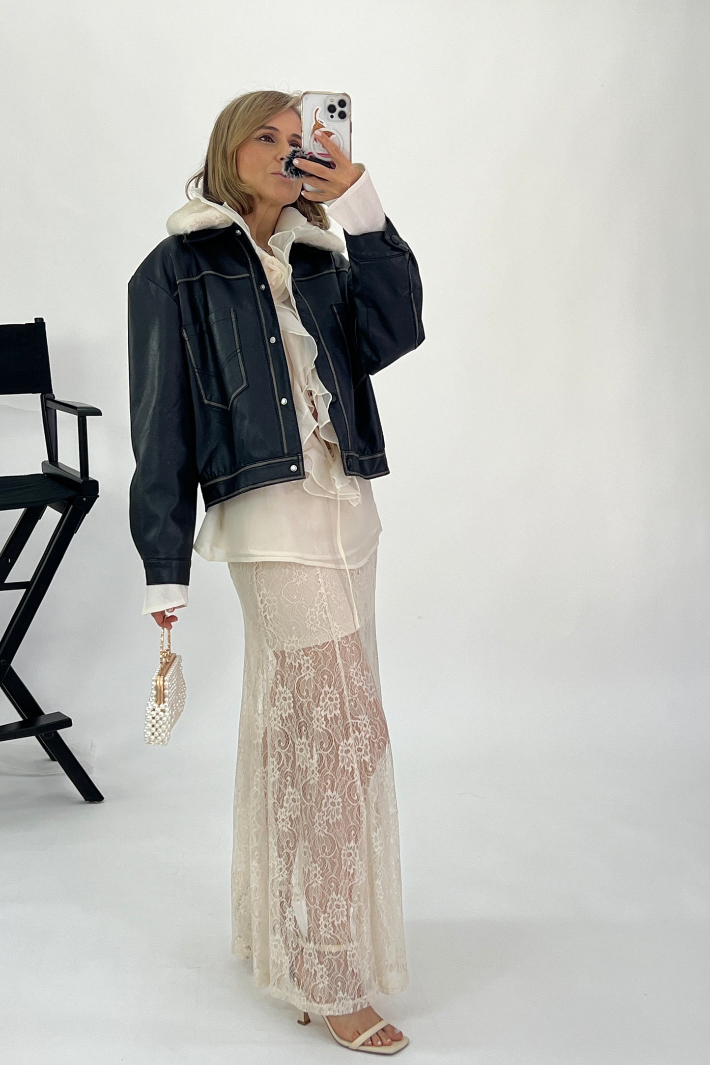 VINTAGE EFFECT JACKET