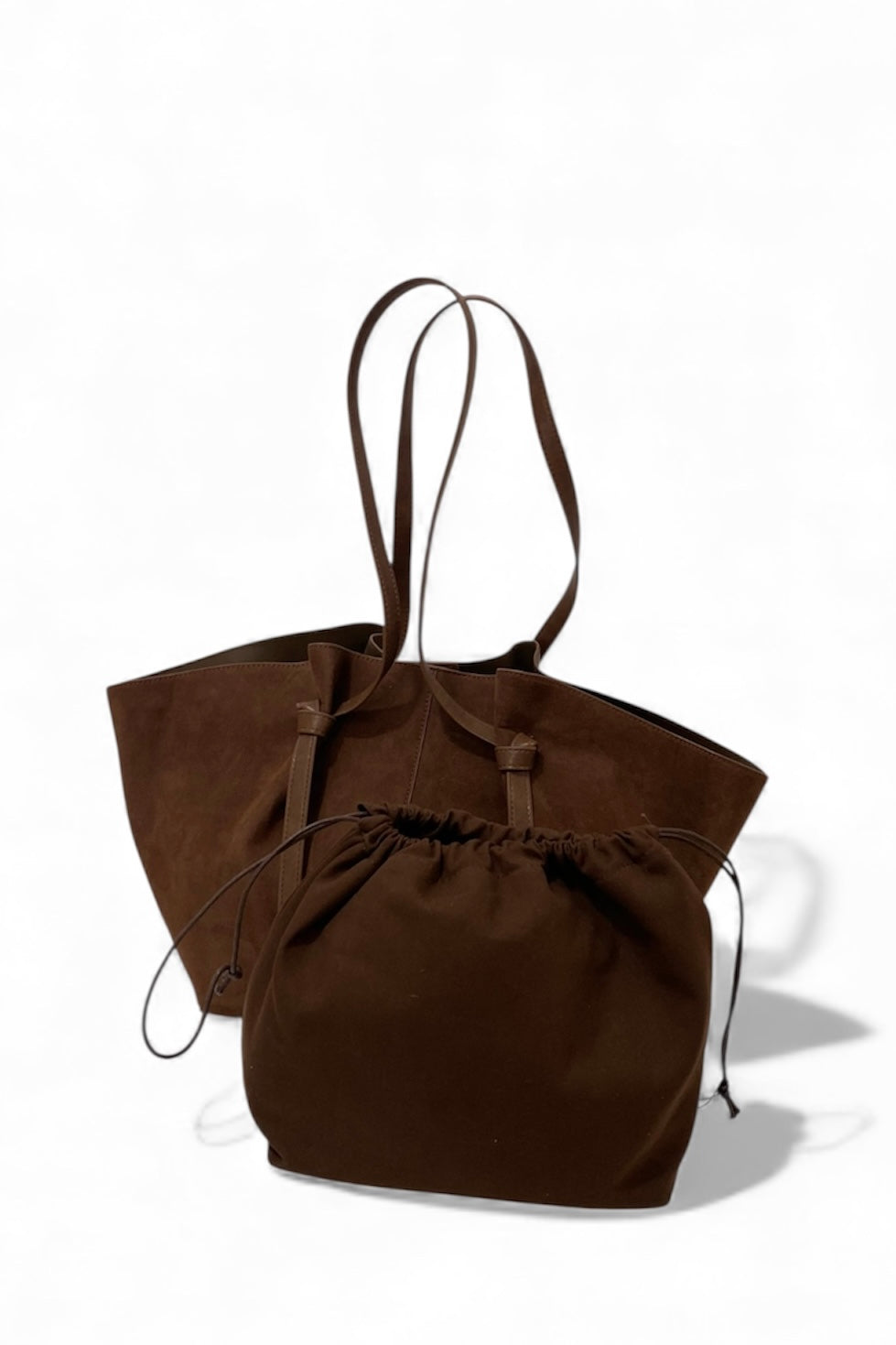 SUEDE & LEATHER BAG