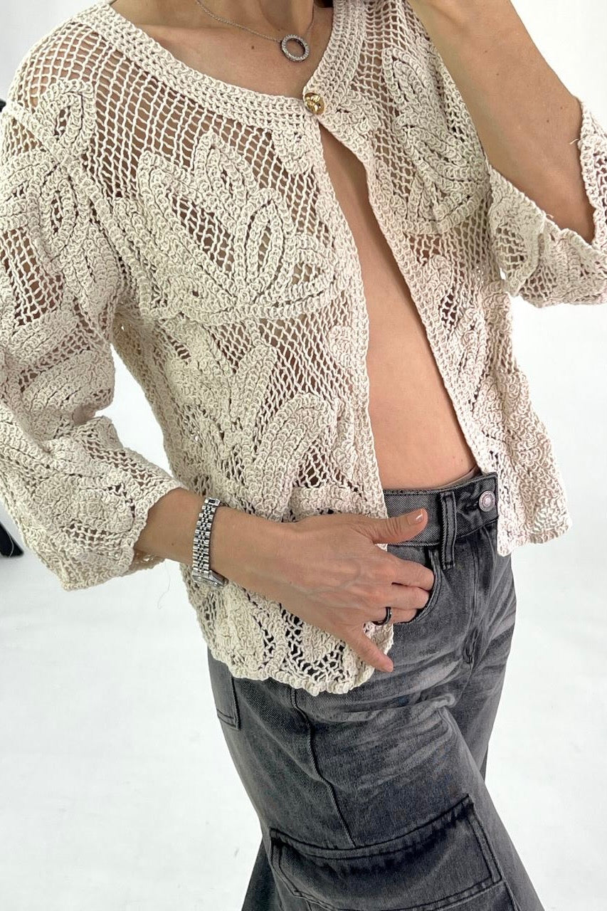CARDIGAN CROCHET