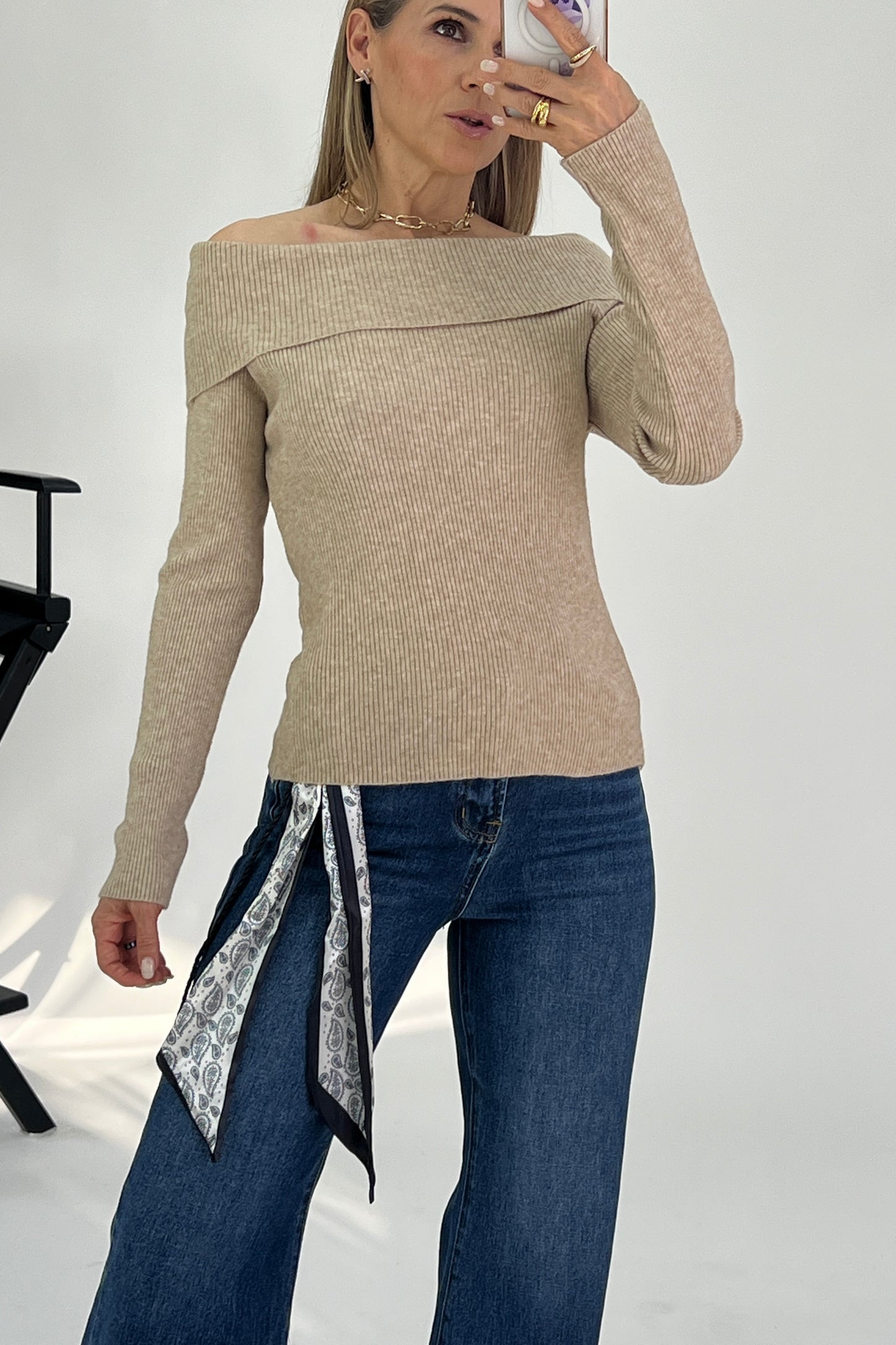 BLUSA HOMBROS DESCUBIERTOS