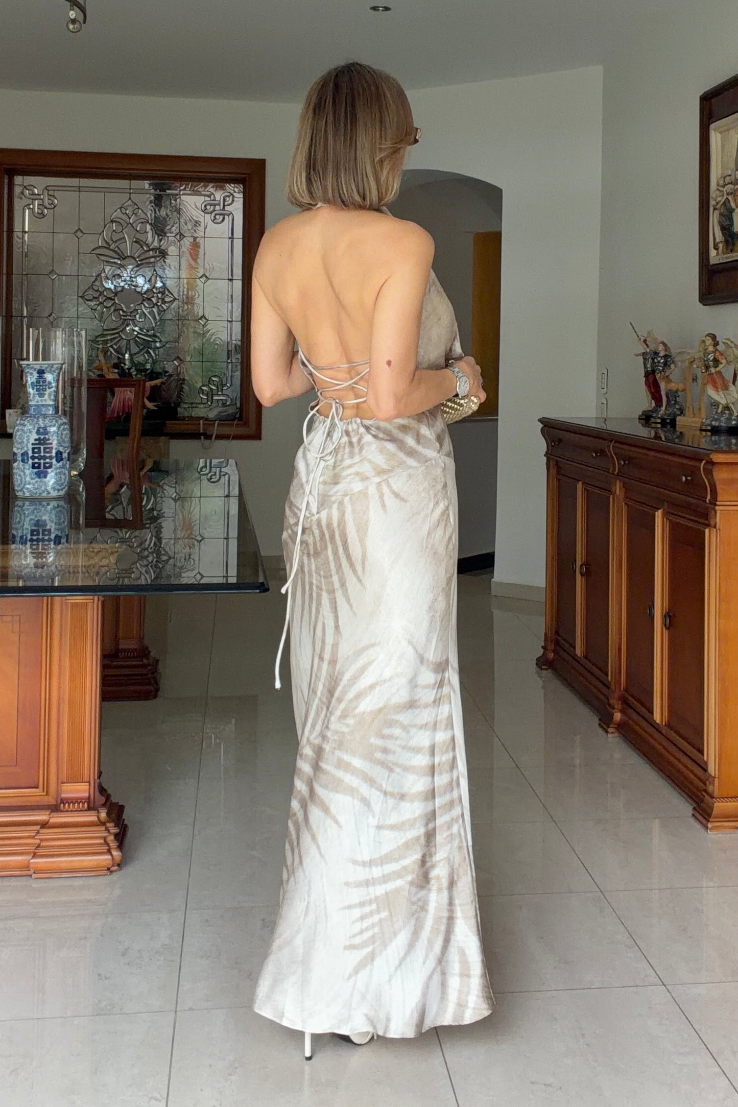 VESTIDO DRAPEADO