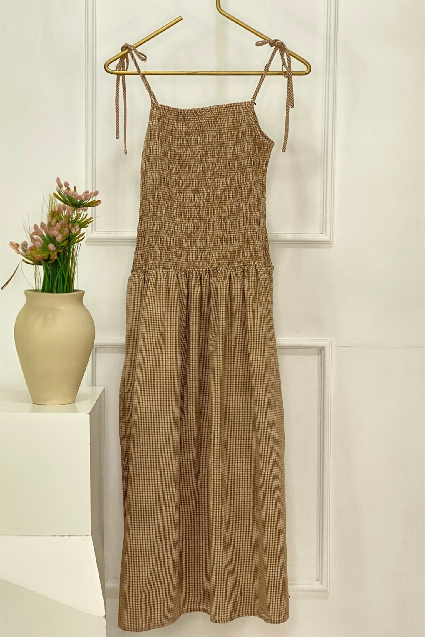 VESTIDO BUSTO FRUNCIDO