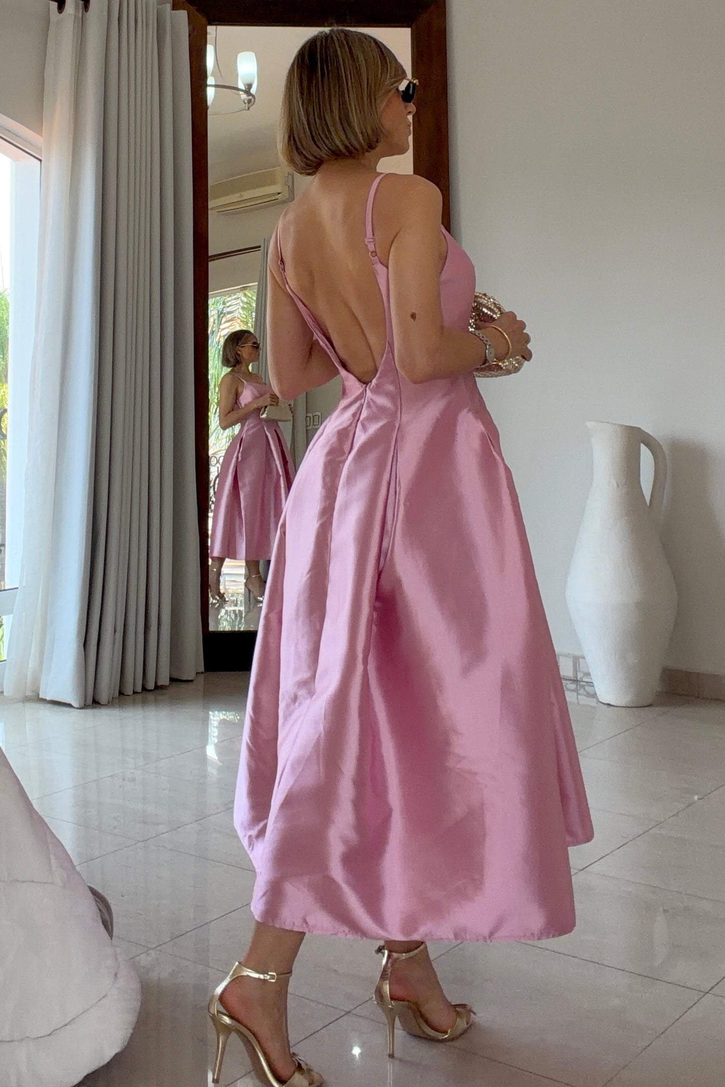 VESTIDO ESPALDA DESCUBIERTA