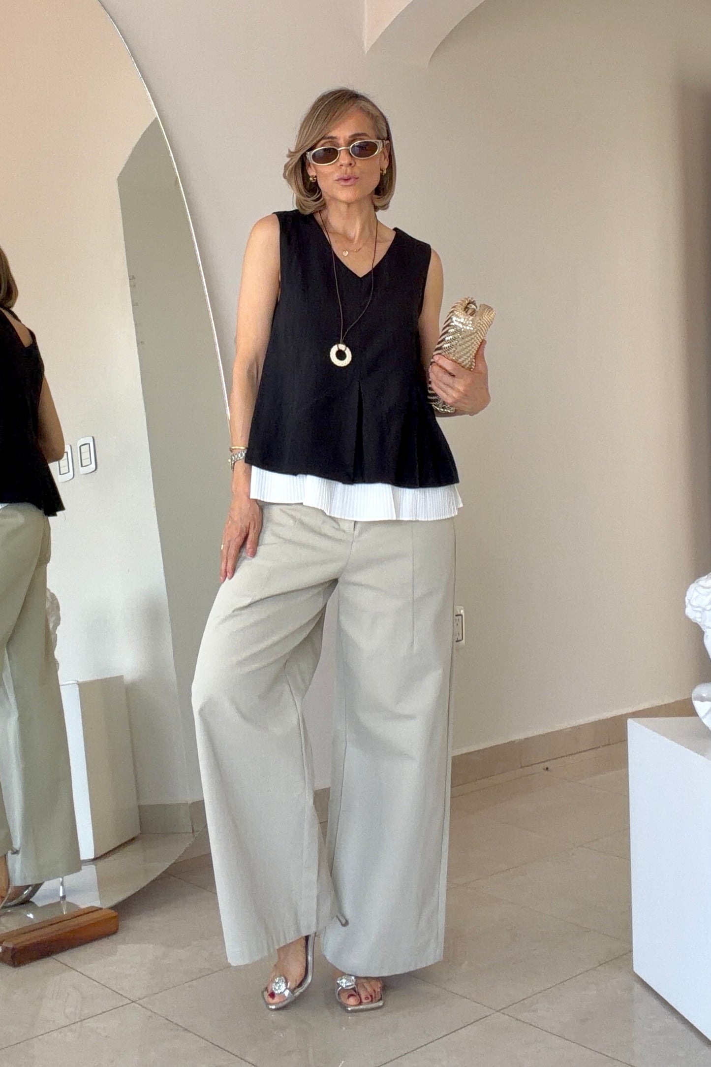 BLUSA DETALLE COLLAR