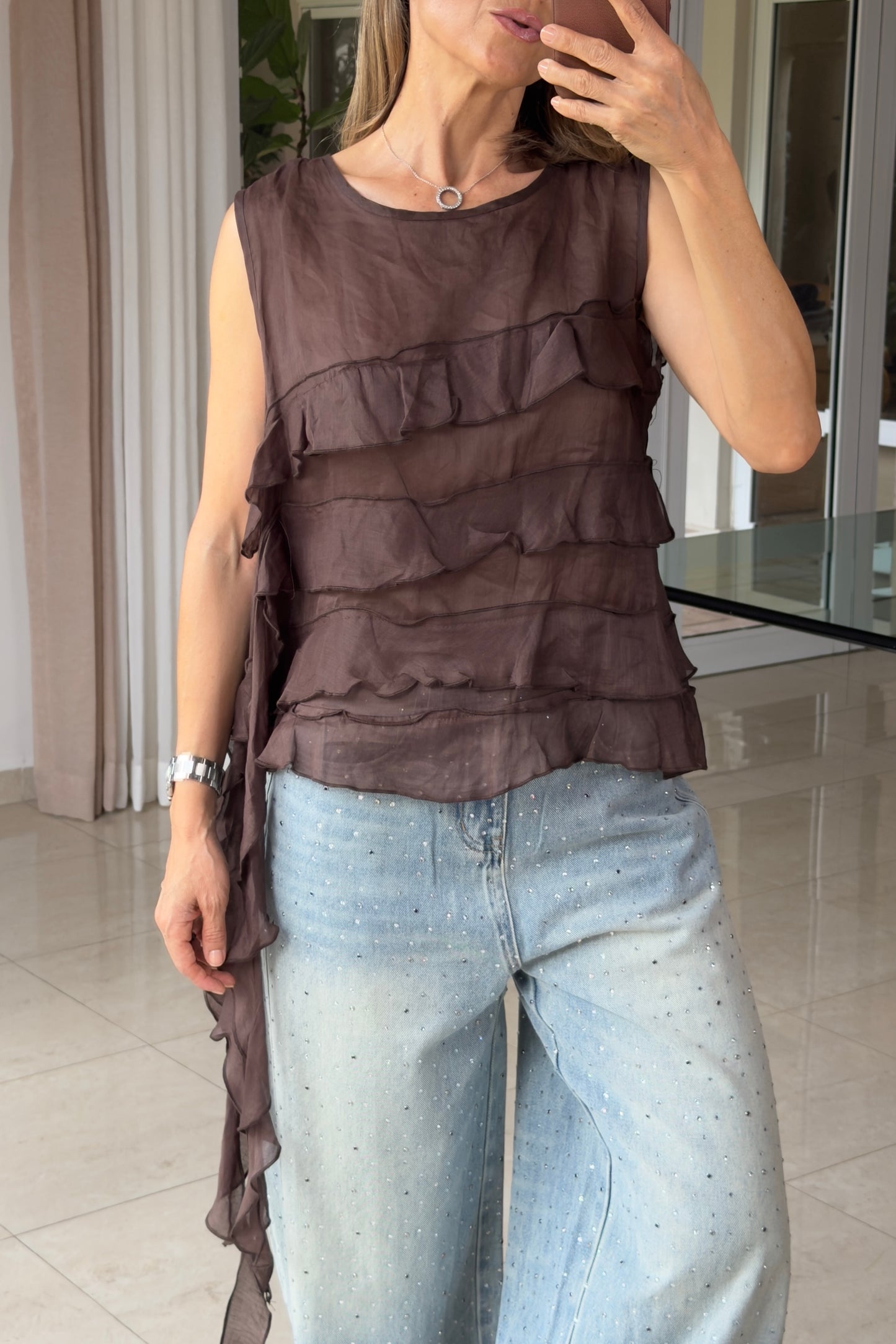 BLUSA CAPAS ASIMETRICAS