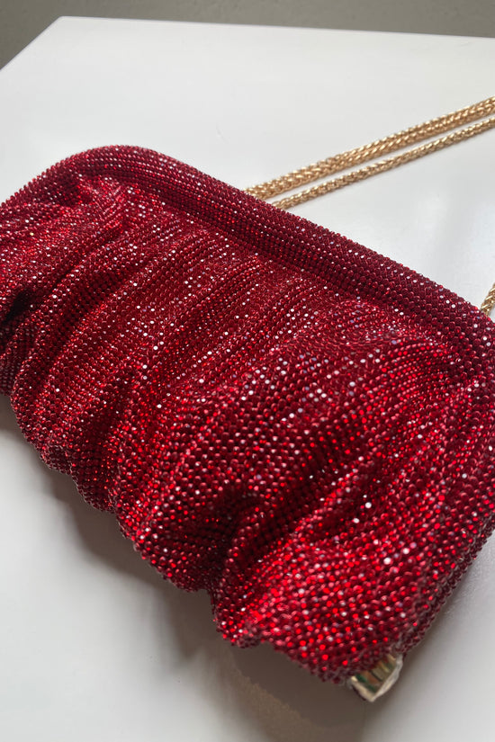 SHINY CLUTCH BAG