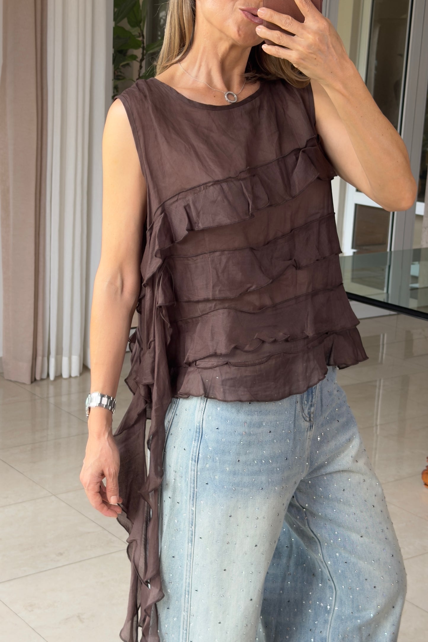 BLUSA CAPAS ASIMETRICAS