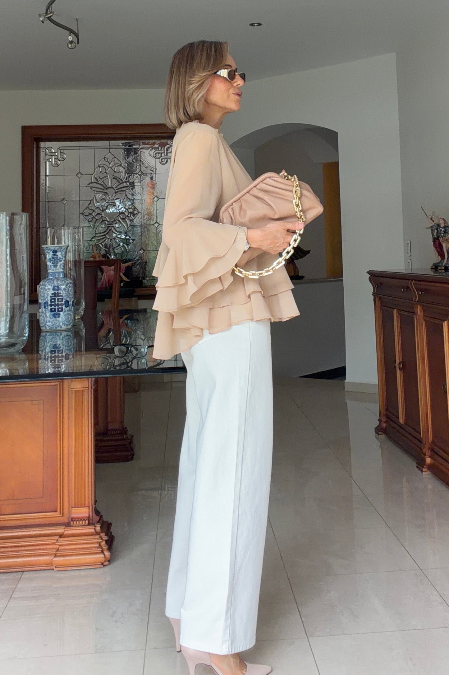 BLUSA VOLANTES