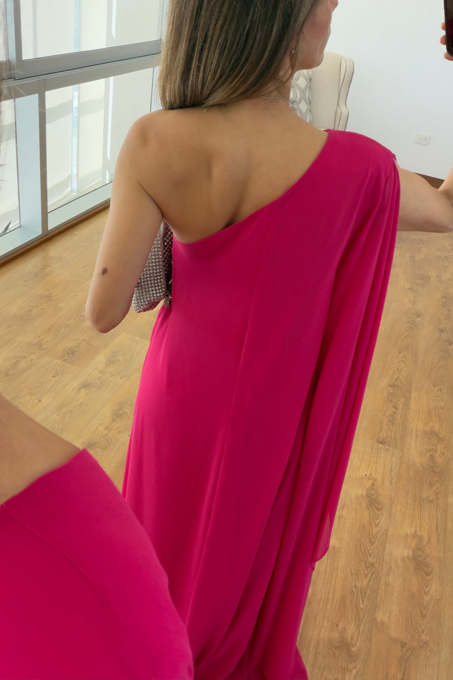 VESTIDO ASIMETRICO