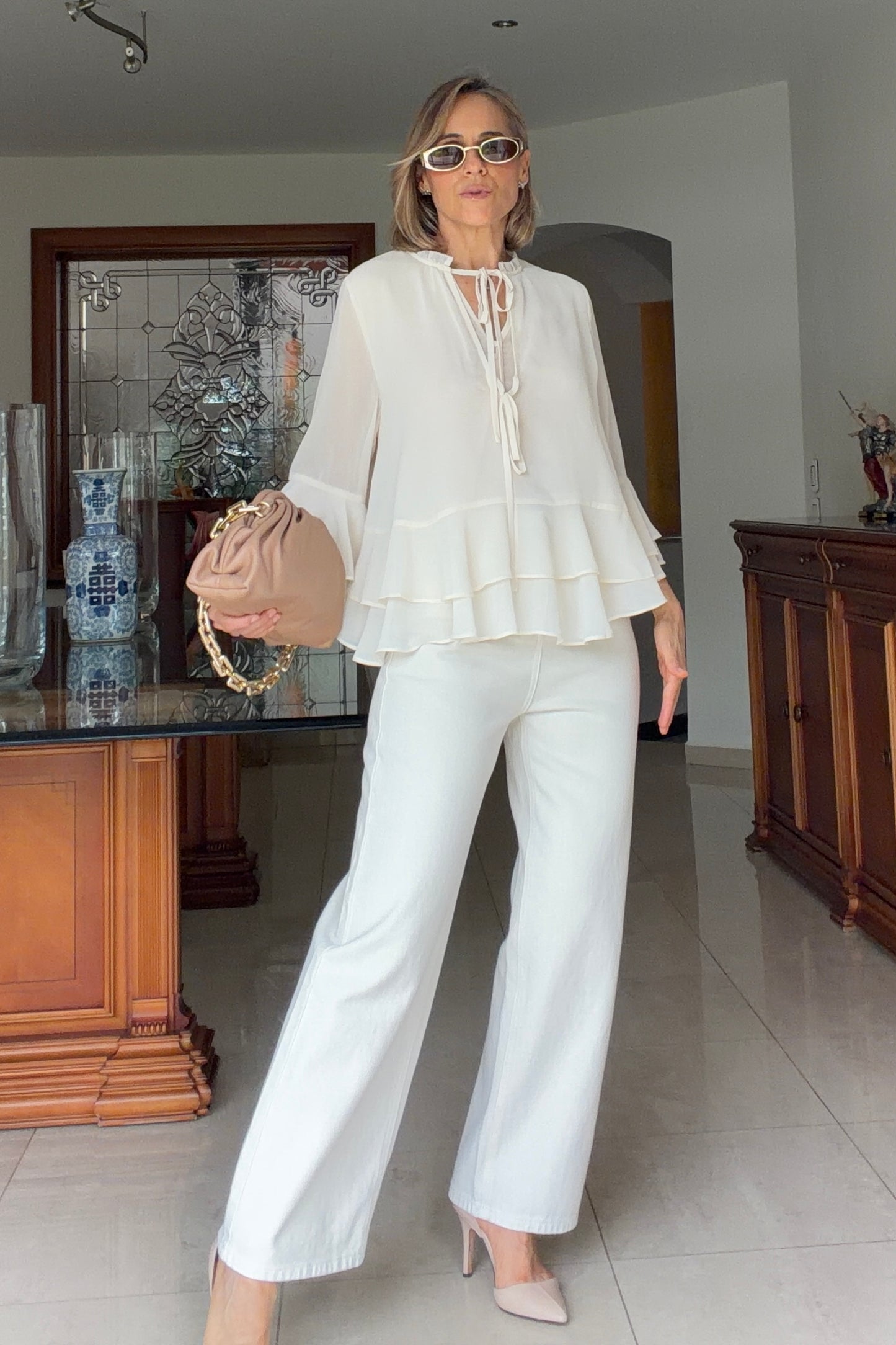 BLUSA VOLANTES