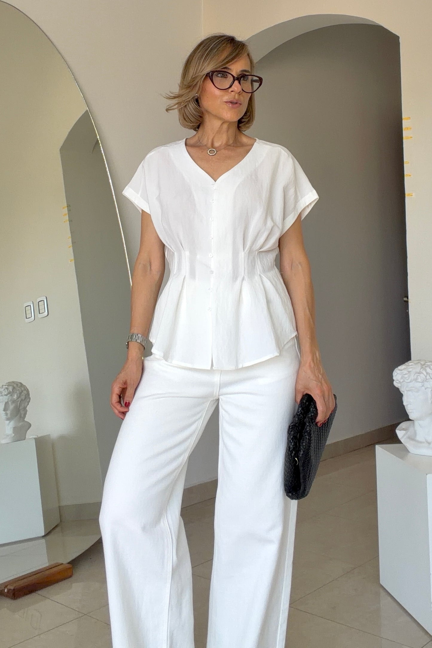 BLUSA ESCOTE V