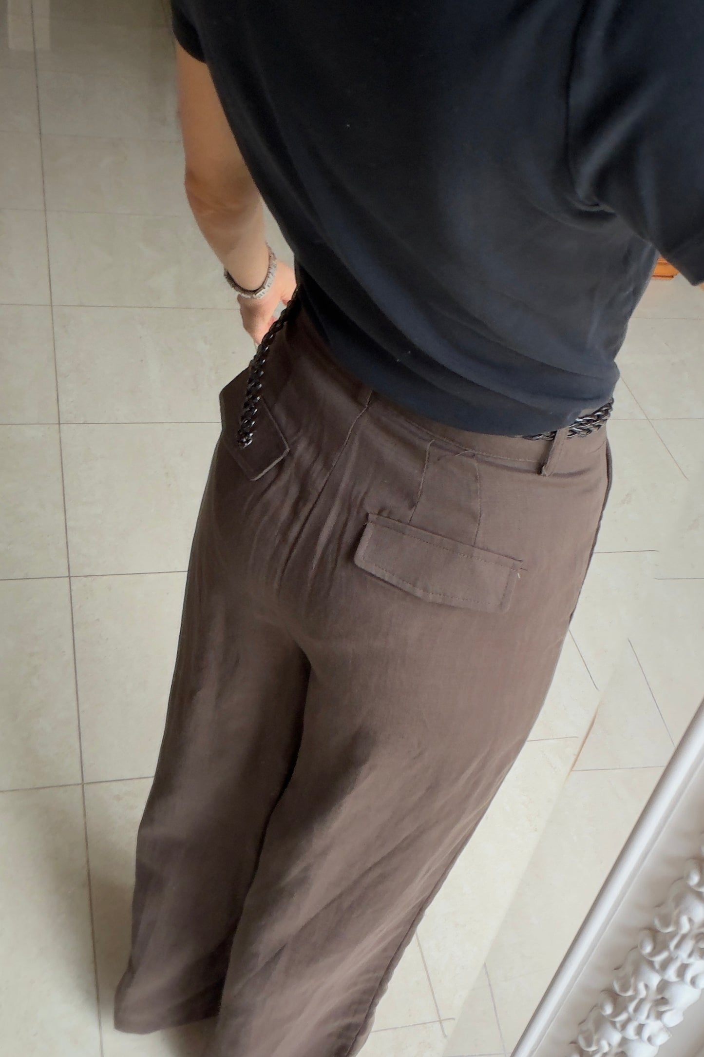 PANTALÓN CINTÓ TRENZADO