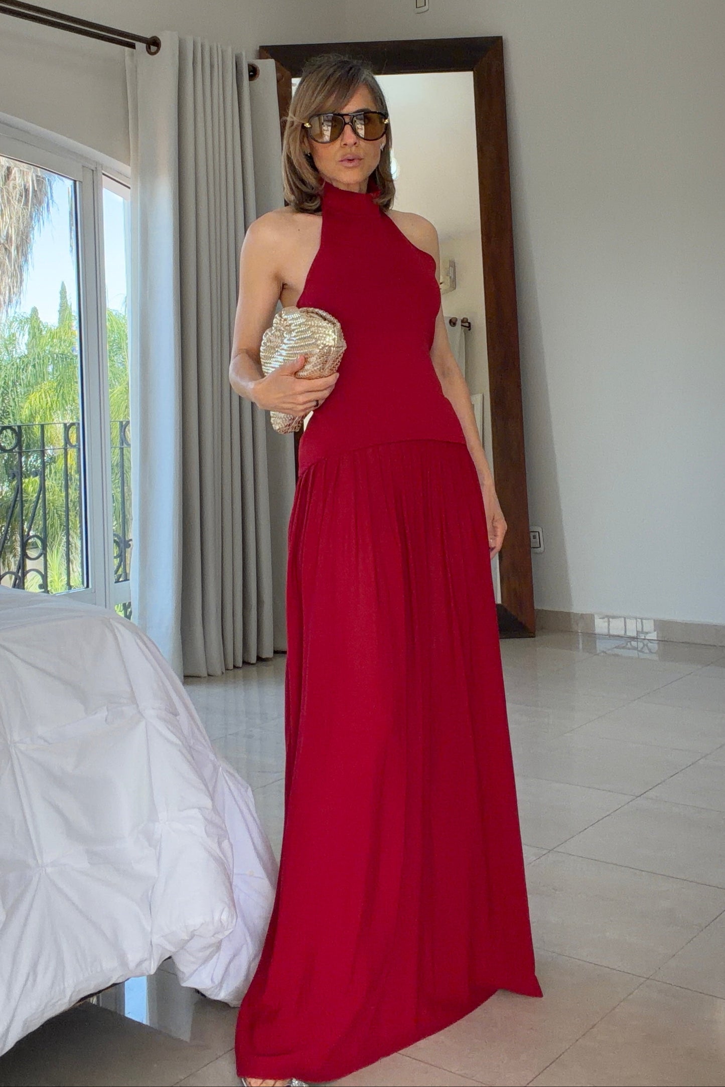 VESTIDO ESPALDA DESCUBIERTA