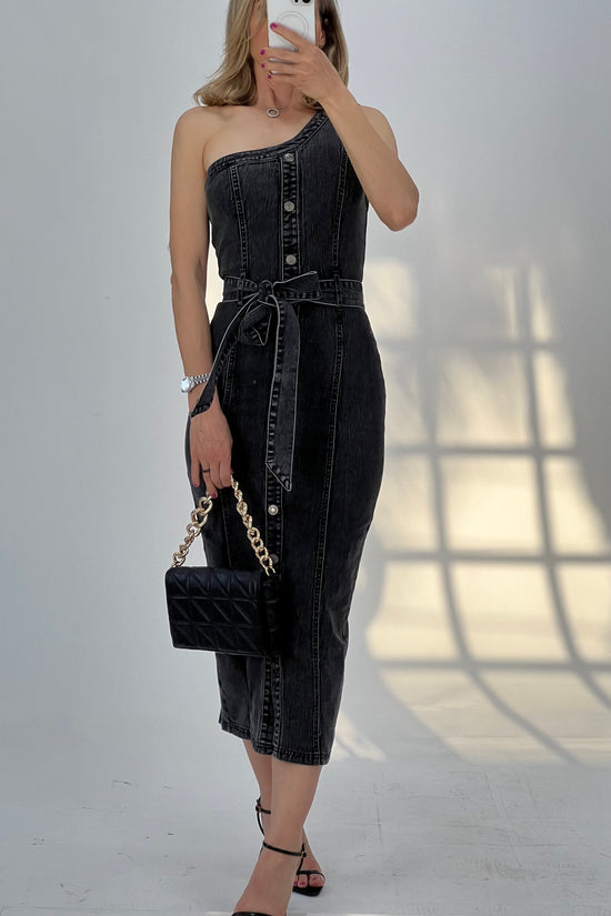 VESTIDO DENIM BLACK