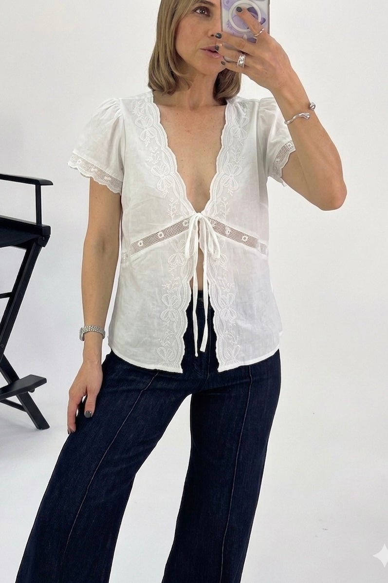 BLUSA ANUDADOS