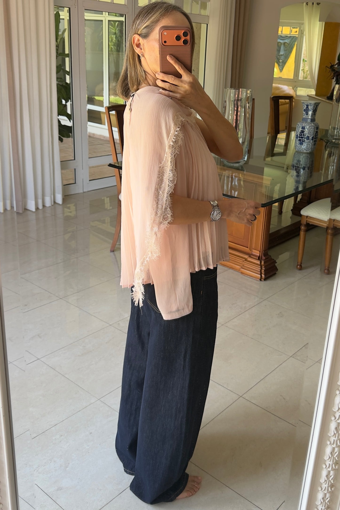 BLUSA PLISADA